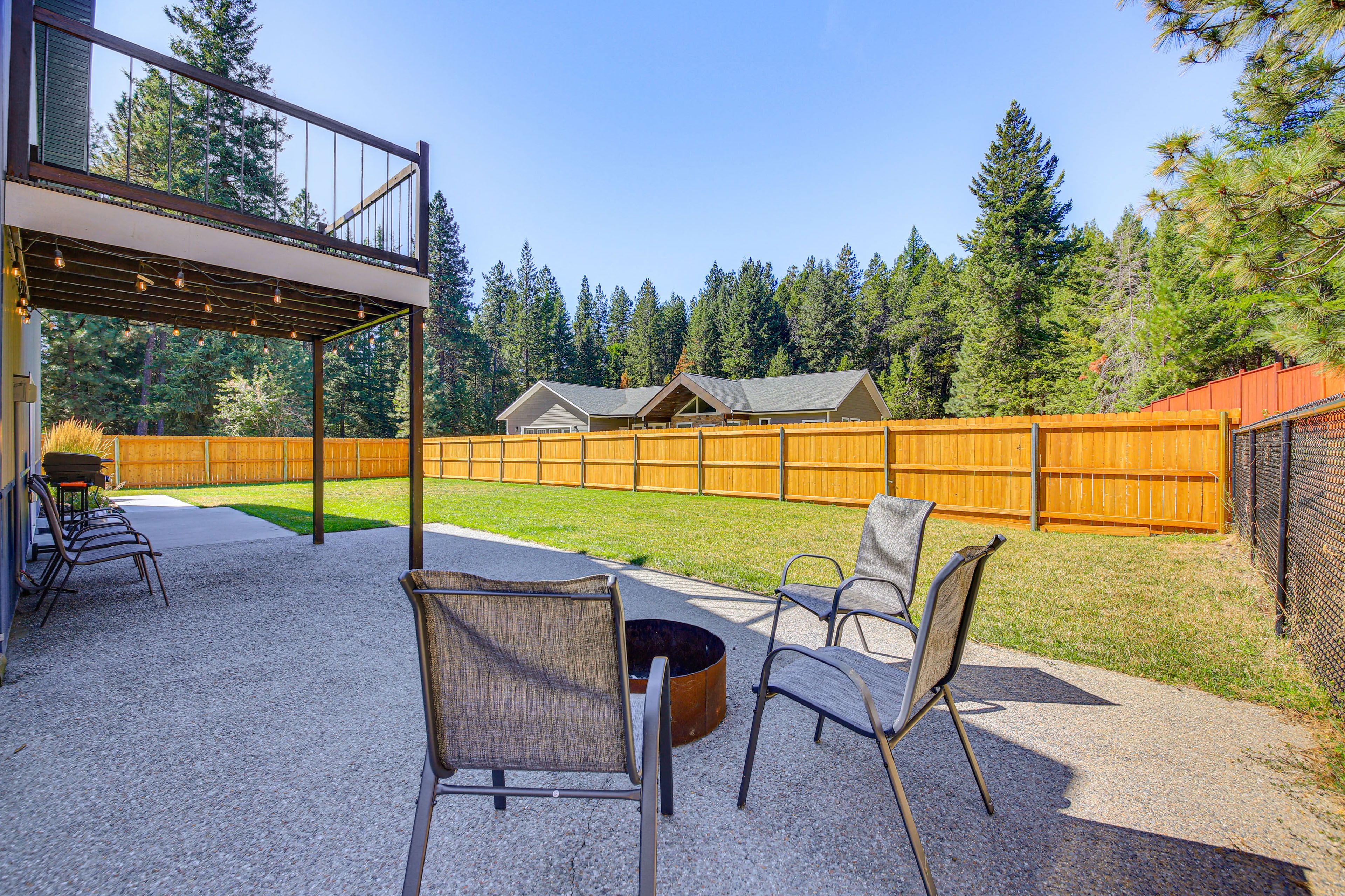 Fenced Yard | Forest Views | Fire Pit