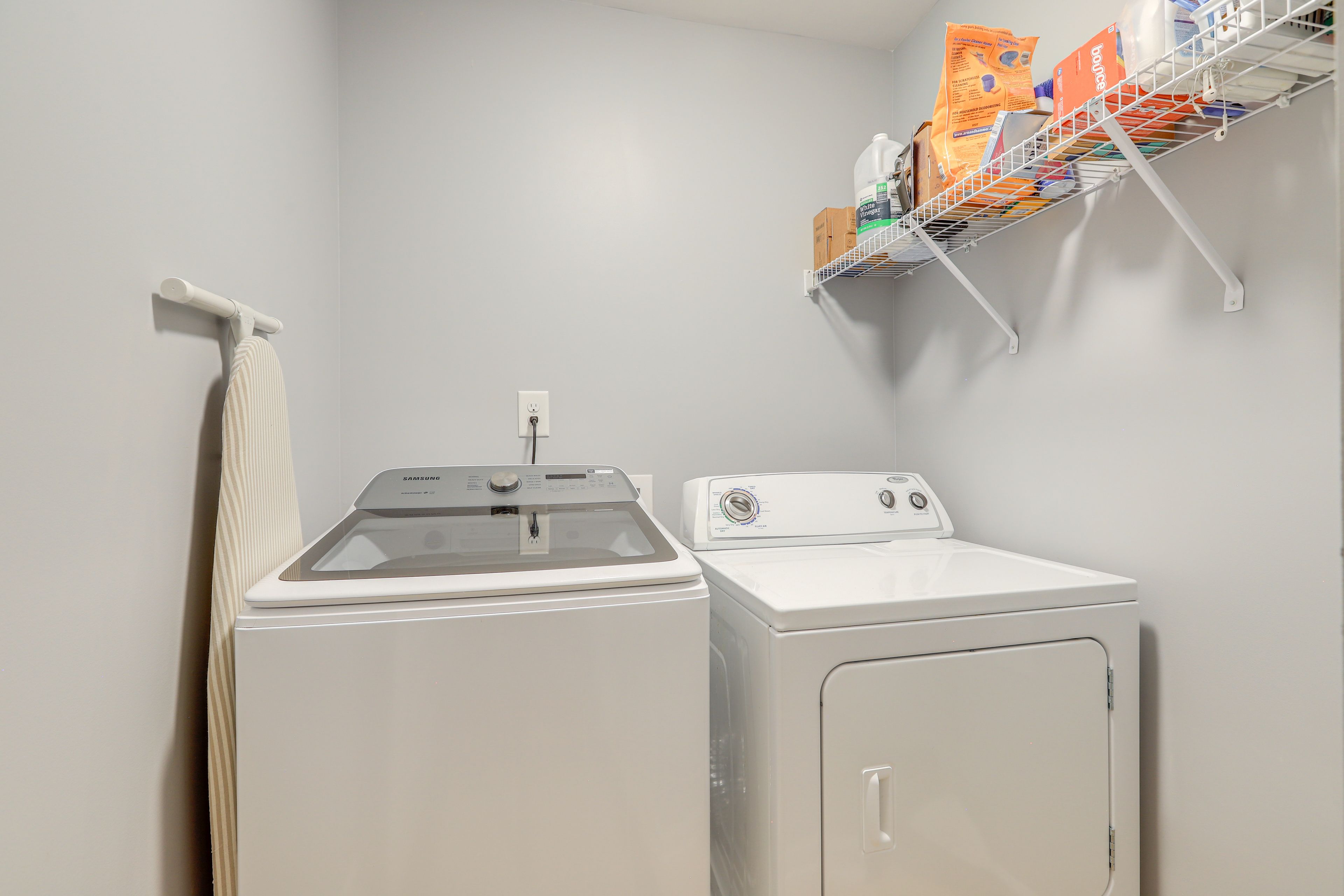Laundry Room | 2nd Floor | Washer & Dryer | Detergent Provided