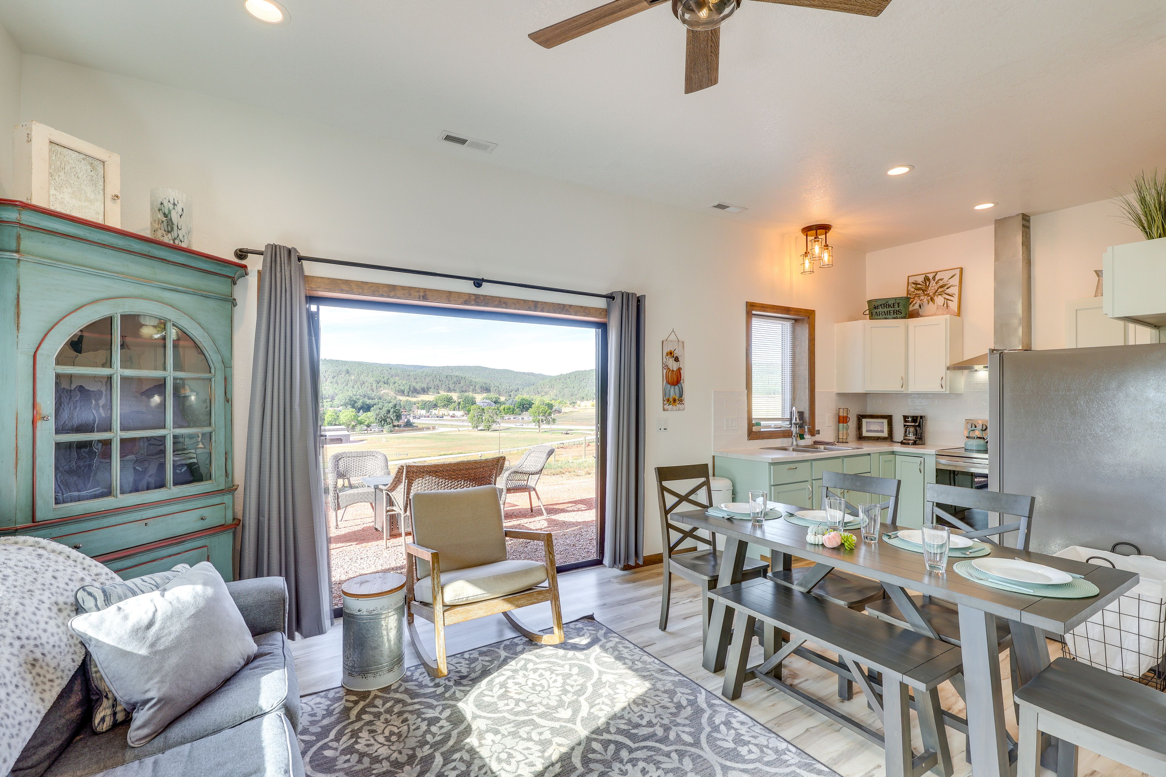 Rapid City Vacation Rental | 2BR | 1BA | Step-Free Access | 624 Sq Ft
