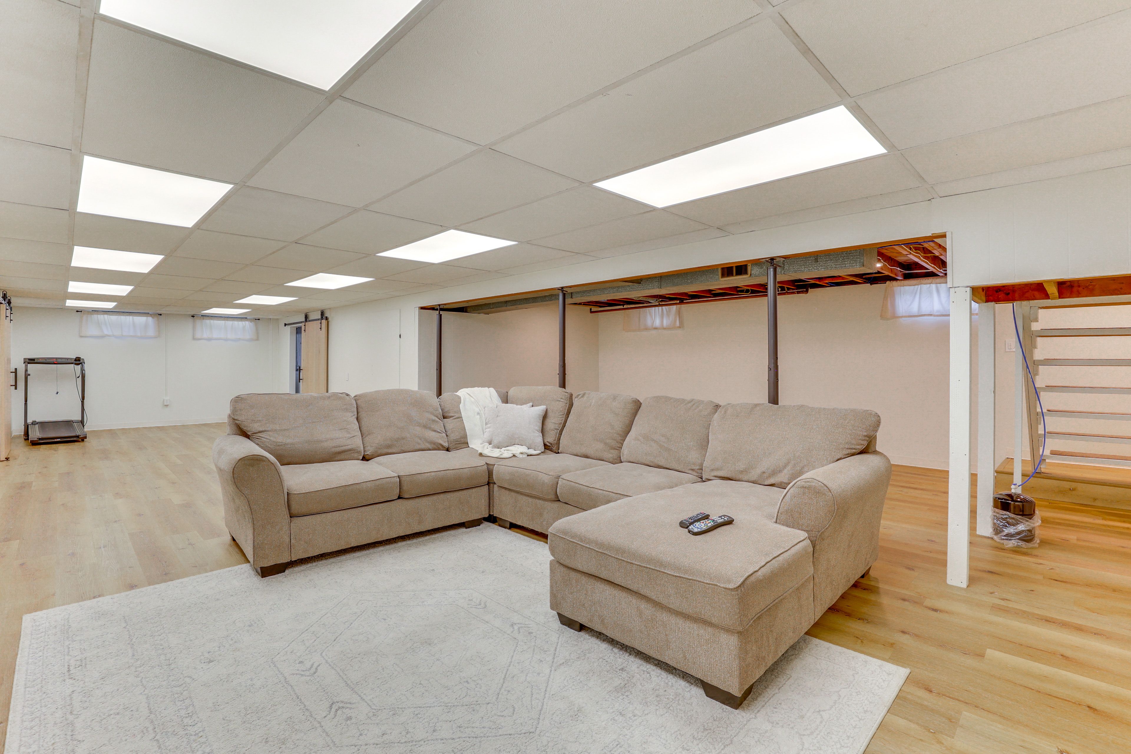 Lower Living Room | Basement Floor