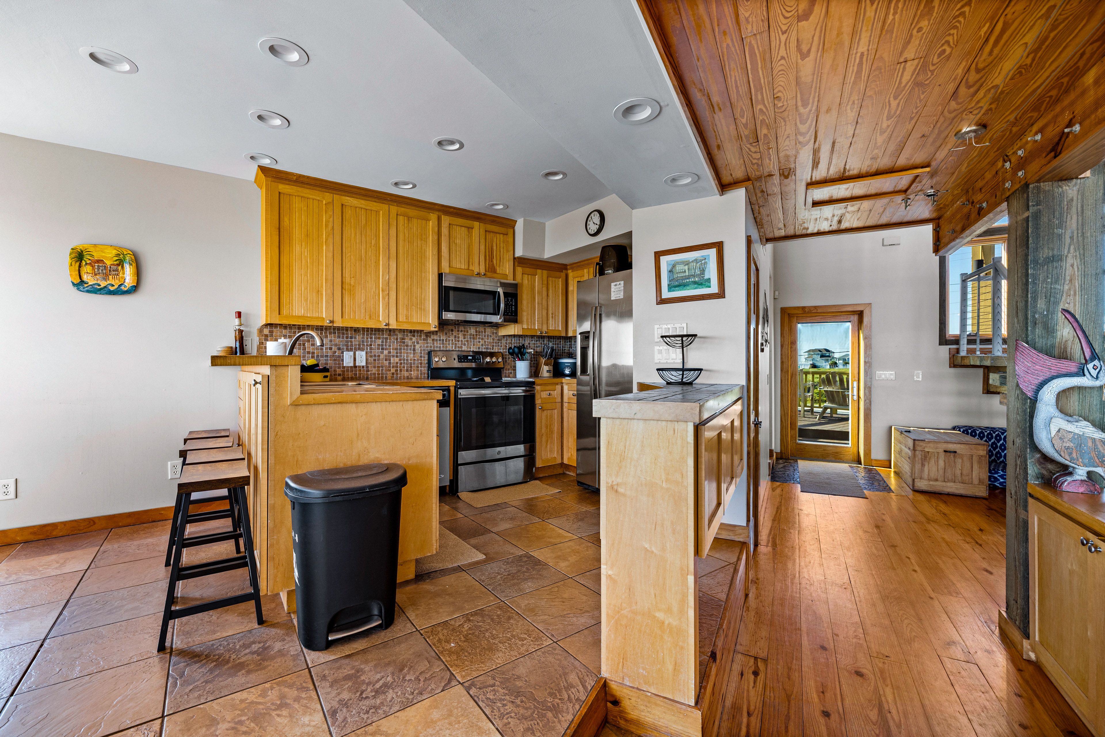 Kitchen | 1st Floor | Keurig | Drip Coffee Pot | Toaster | Blender