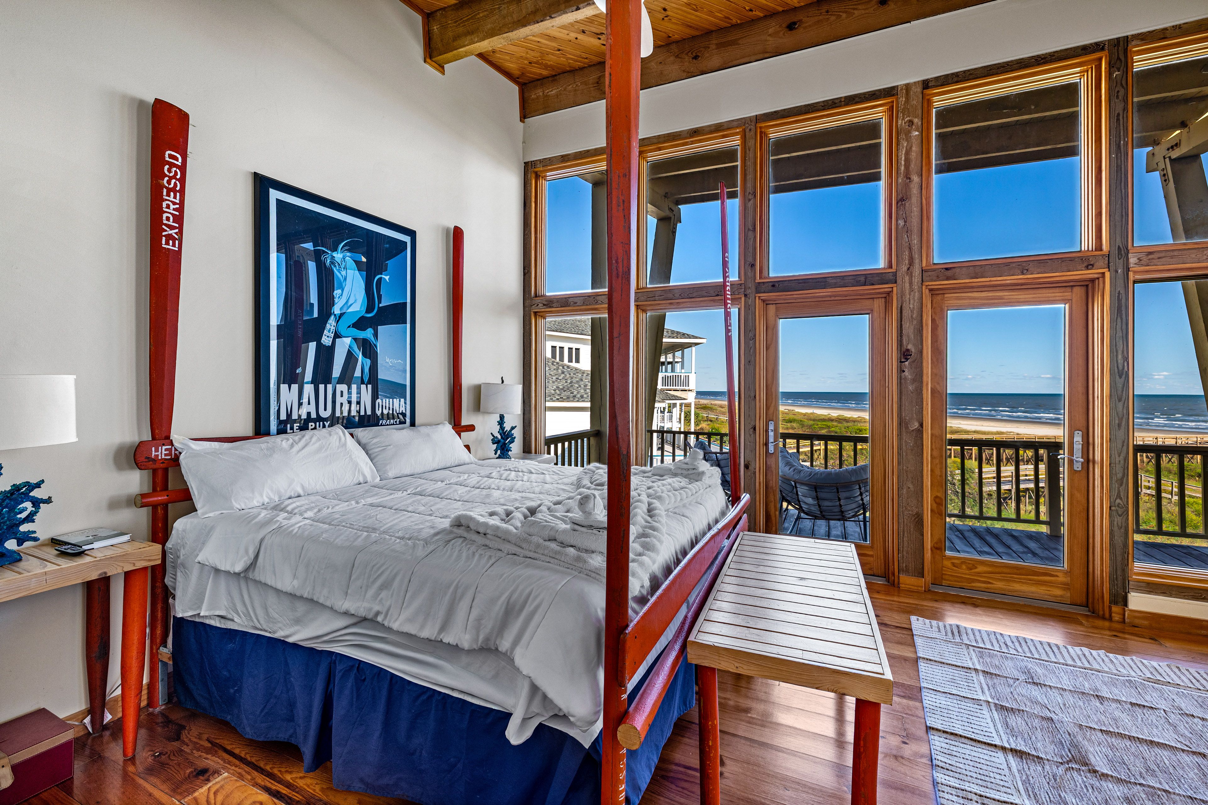 Bedroom 1 | King Bed | 2nd Floor | Smart TV | Private Balcony