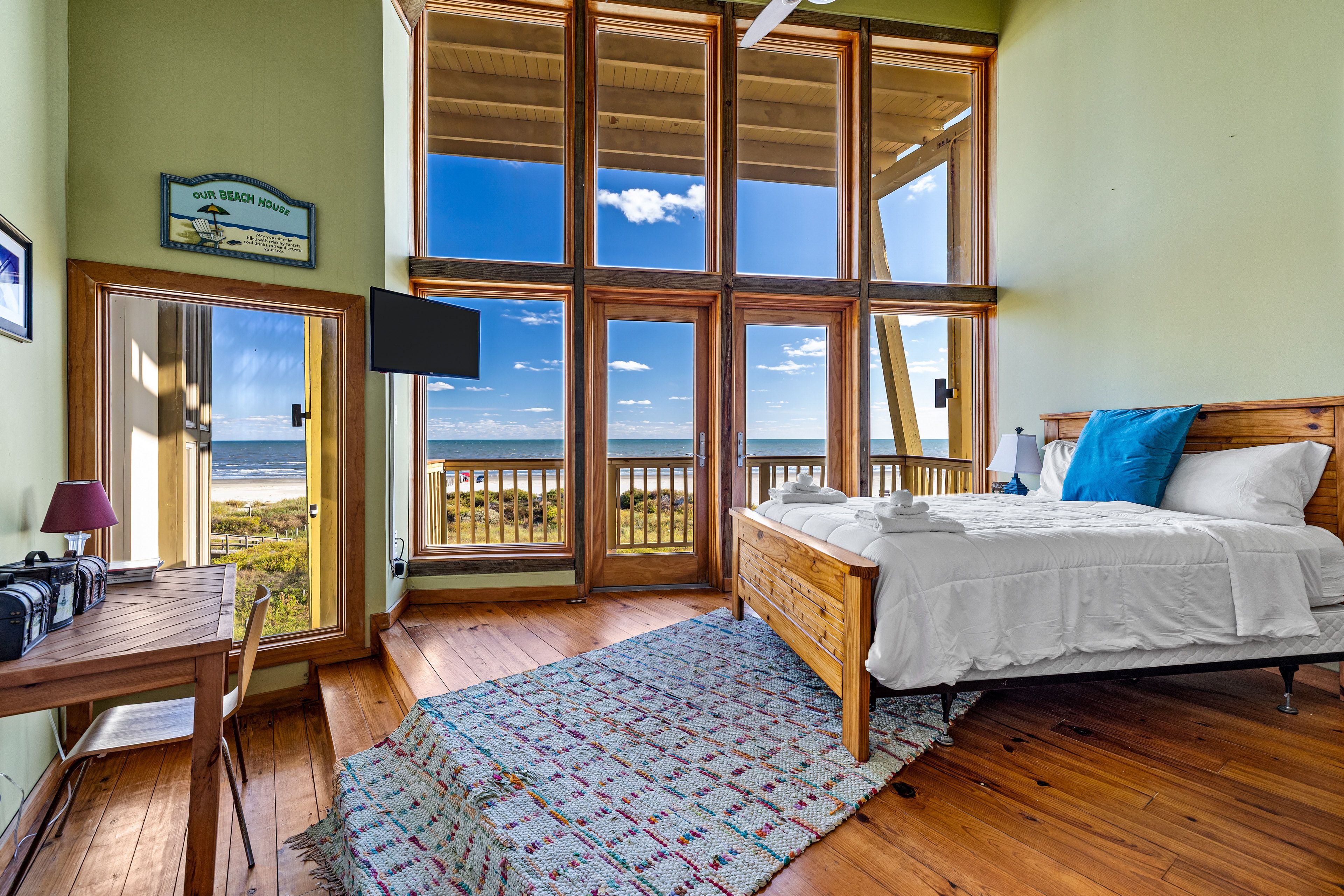 Bedroom 2 | Queen Bed | 2nd Floor | Private Balcony