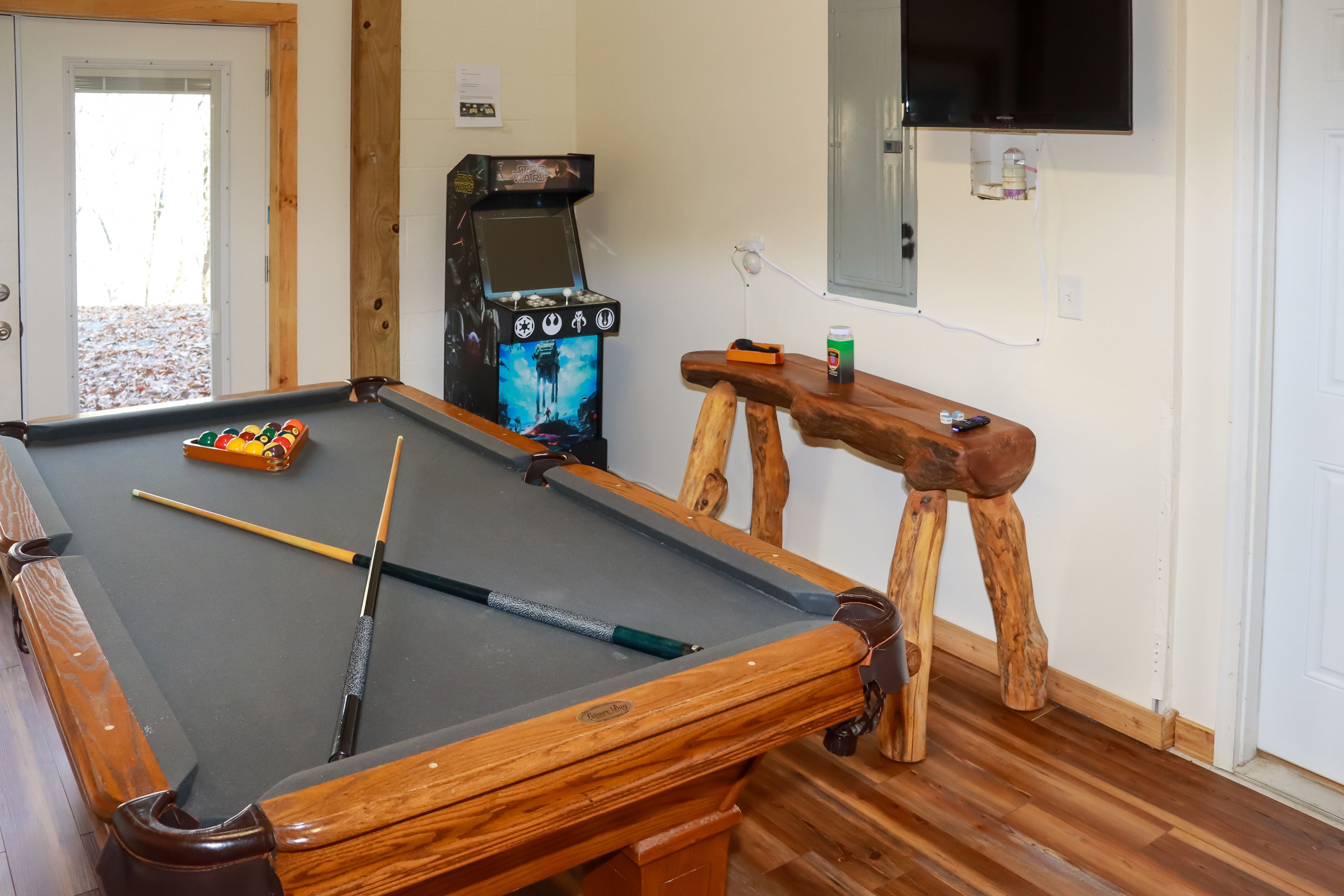 Game Room | Lower Level | Pool Table | Foosball Table