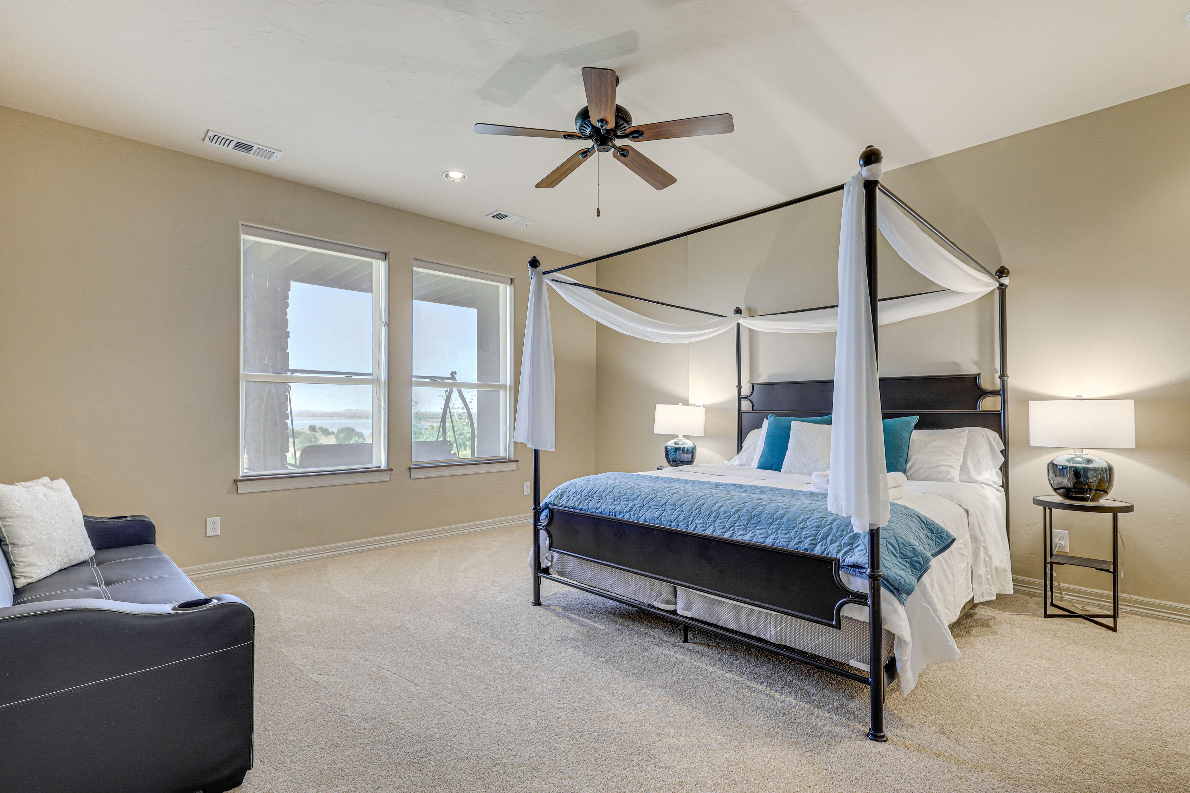 Bedroom Suite 1 | King Bed | Futon | 1st Floor