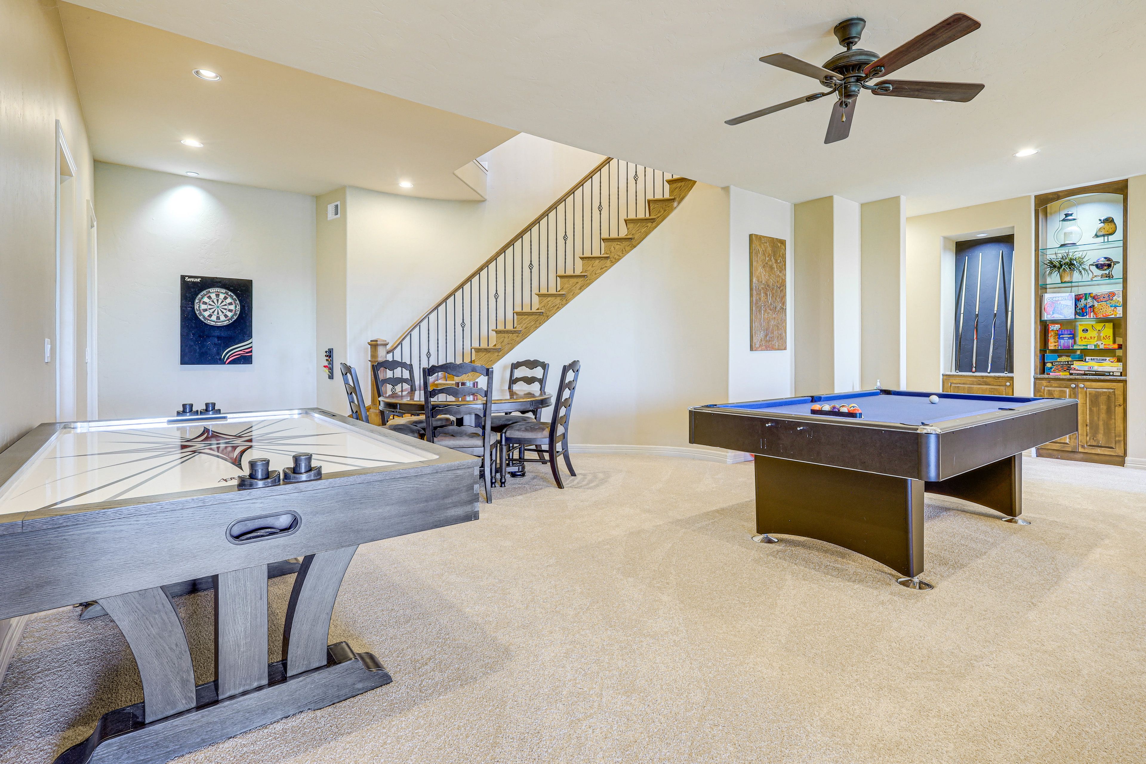 Game Room | Foosball Table | Ping-Pong Table | Smart TV | 1st Floor