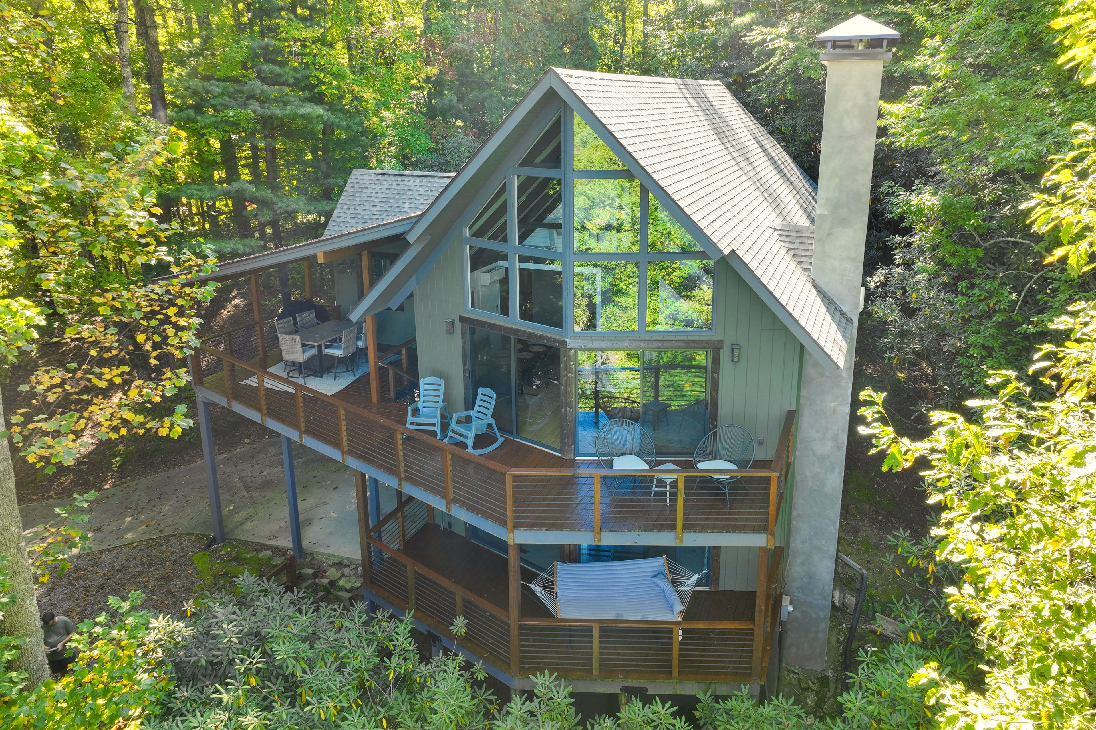 Brevard Vacation Rental | 3BR | 3BA | 2,450 Sq Ft | 3 Steps to Enter
