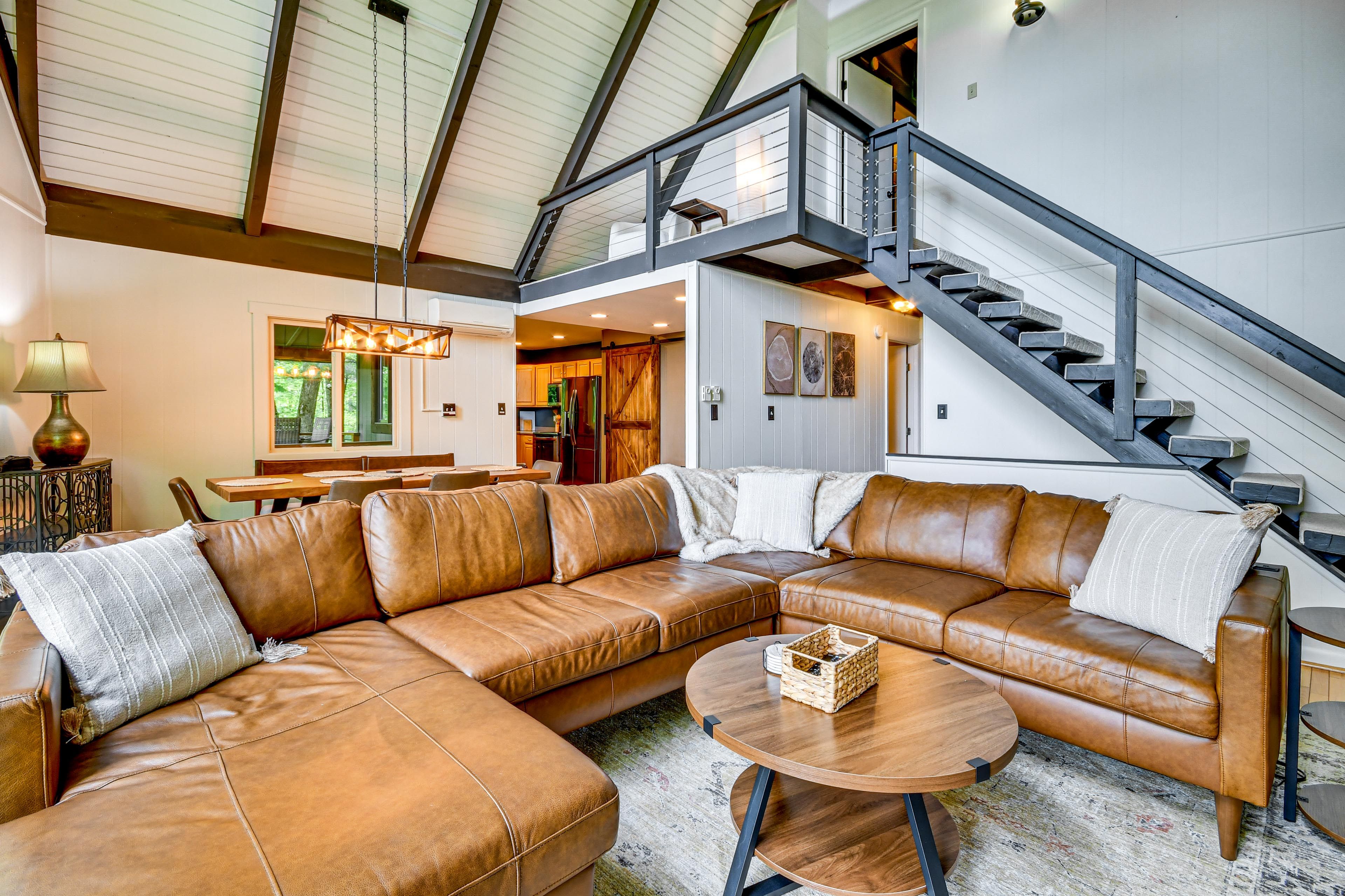 Brevard Vacation Rental | 3BR | 3BA | 2,450 Sq Ft | 3 Steps to Enter