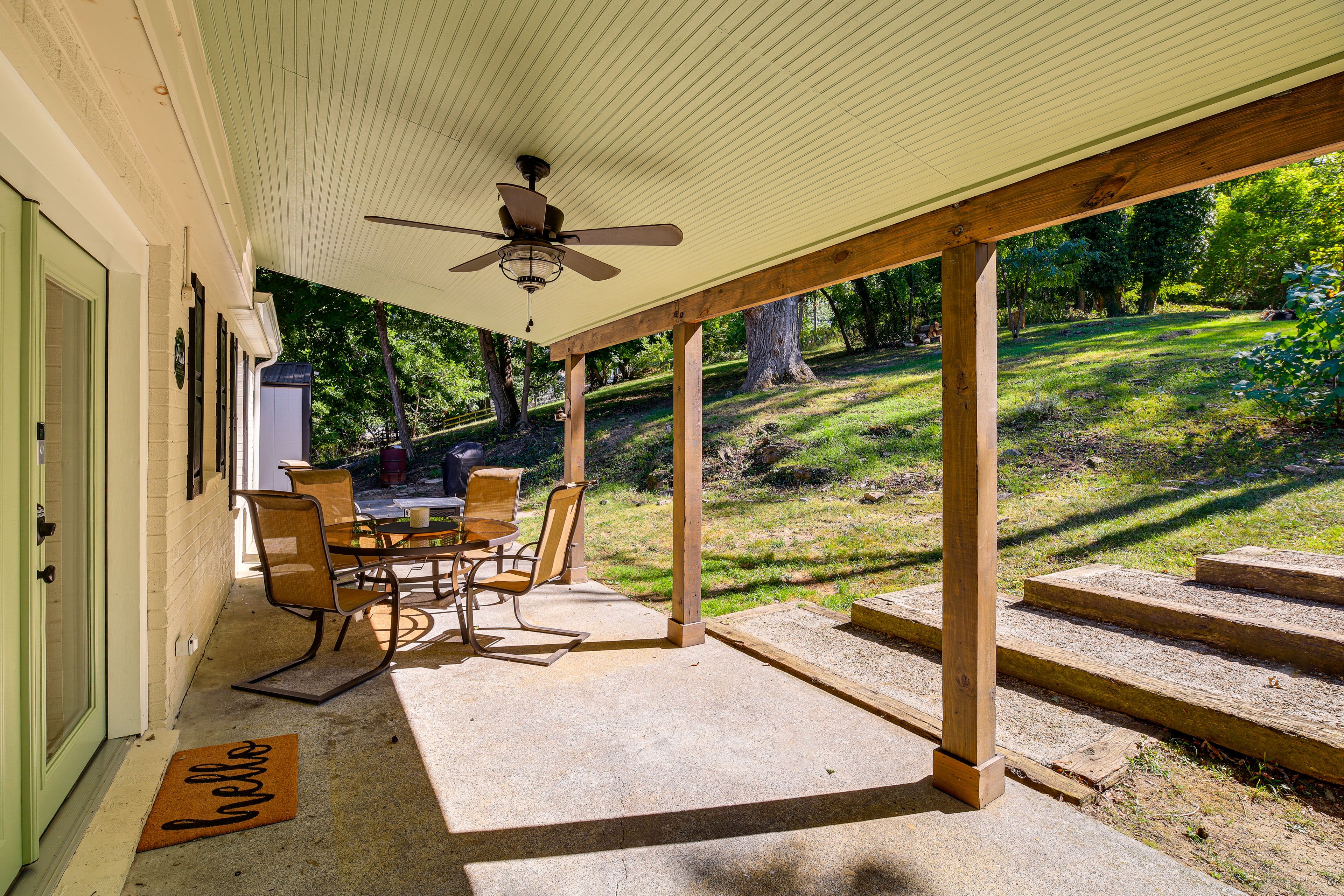 Back Patio | Private Entrance