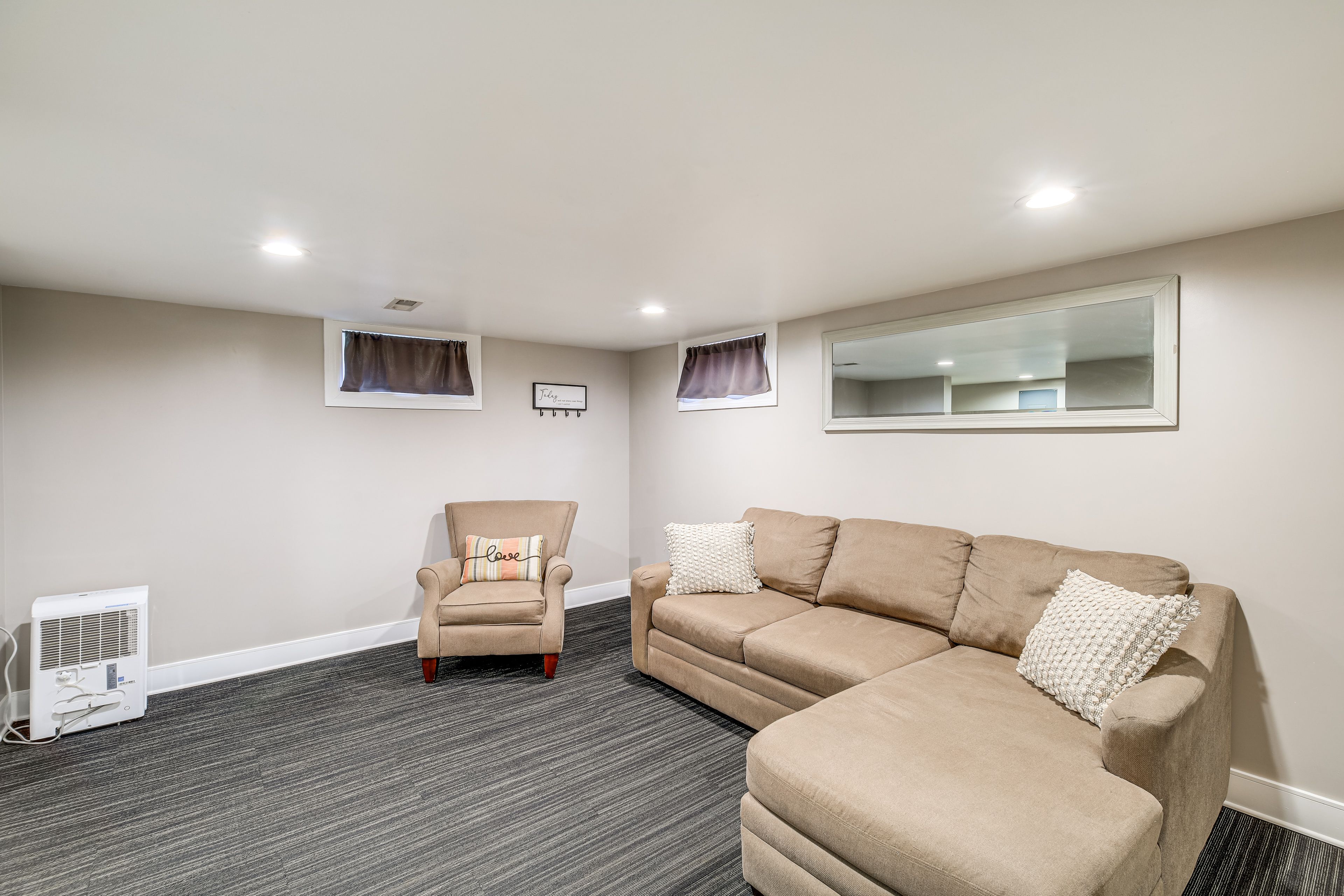 Living Room 2 | Basement Floor | Stairs Required