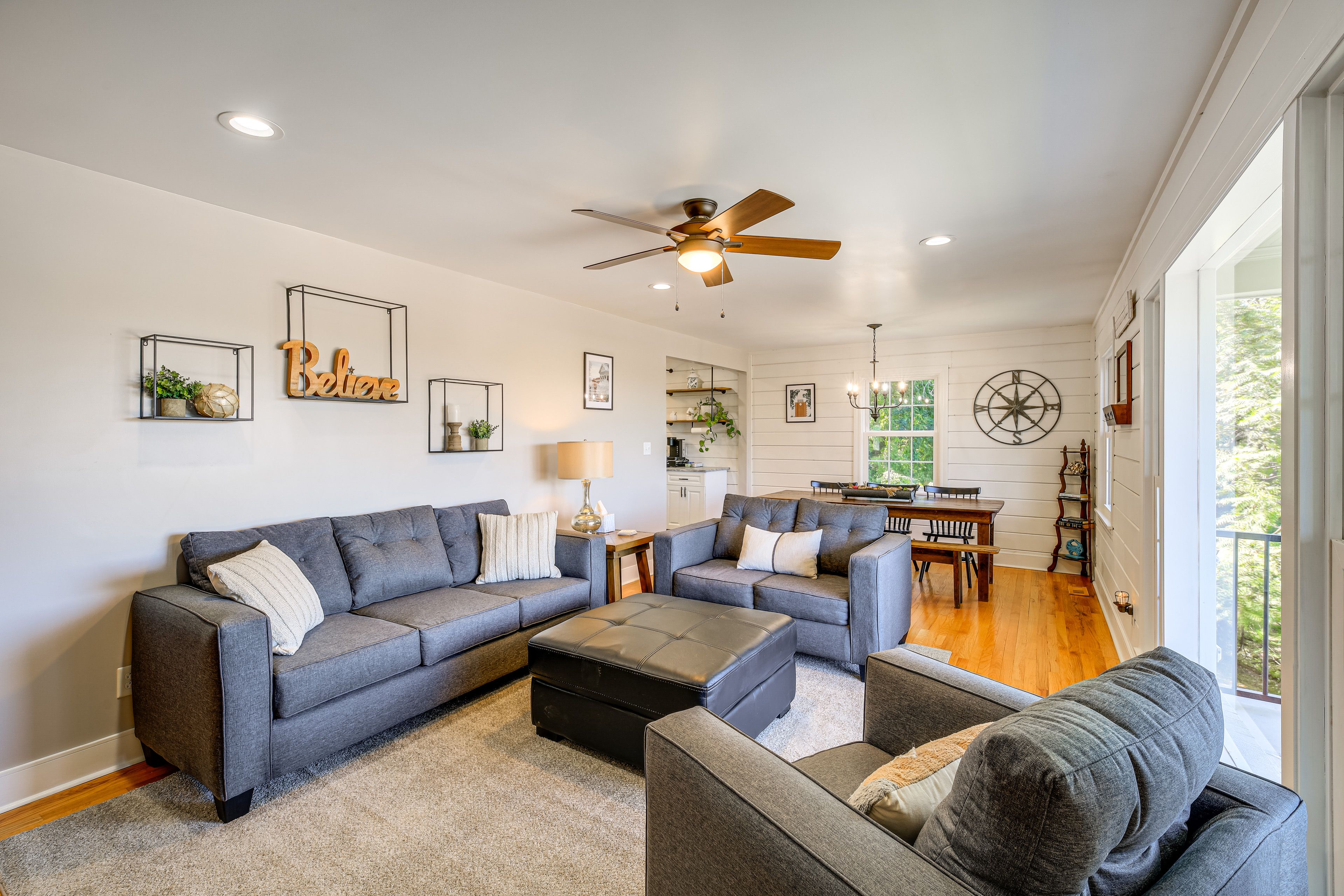 Living Room 1 | 1st Floor | Free WiFi | 2-Story Home