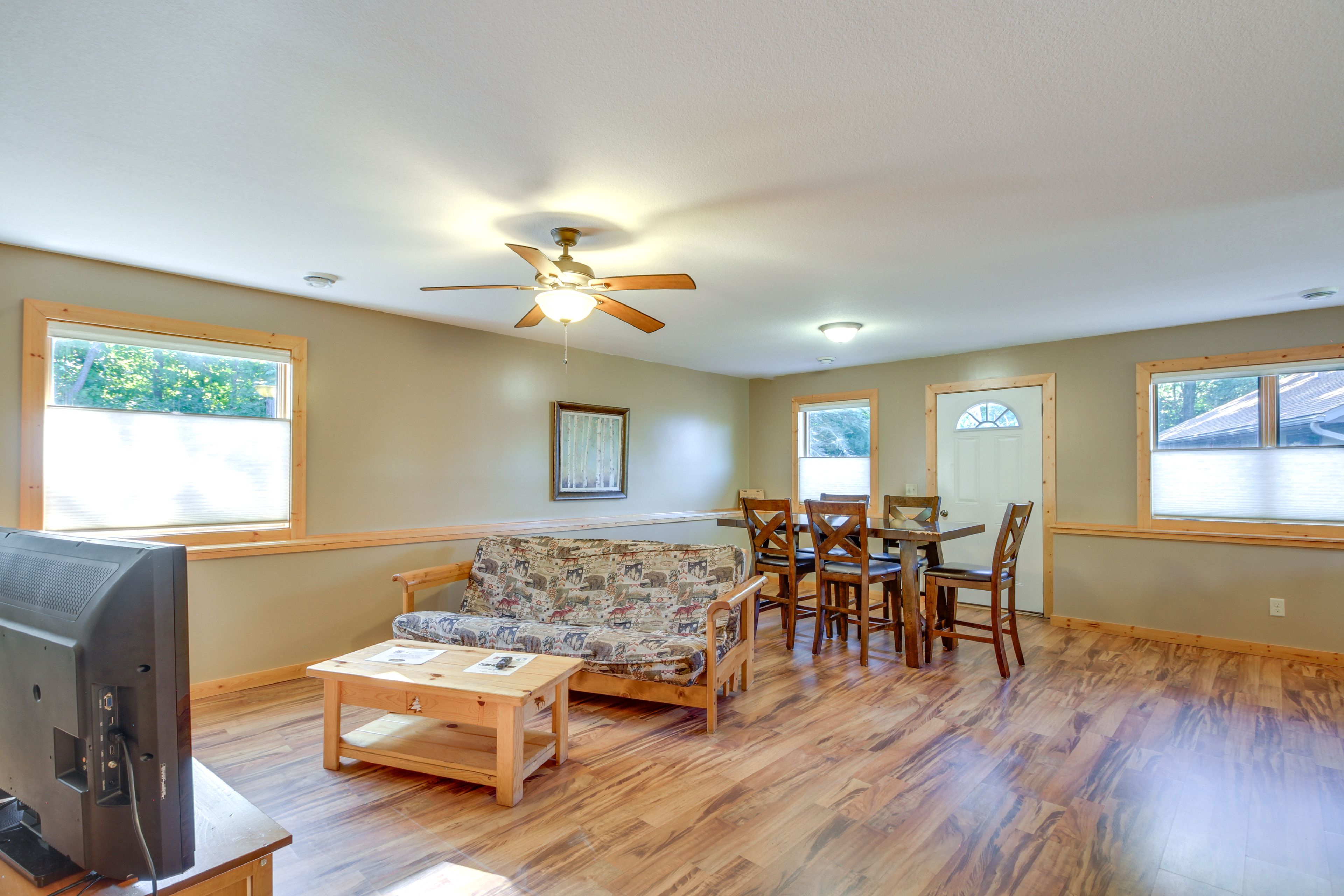 Upstairs Living Room | Full Futon | 2nd Floor