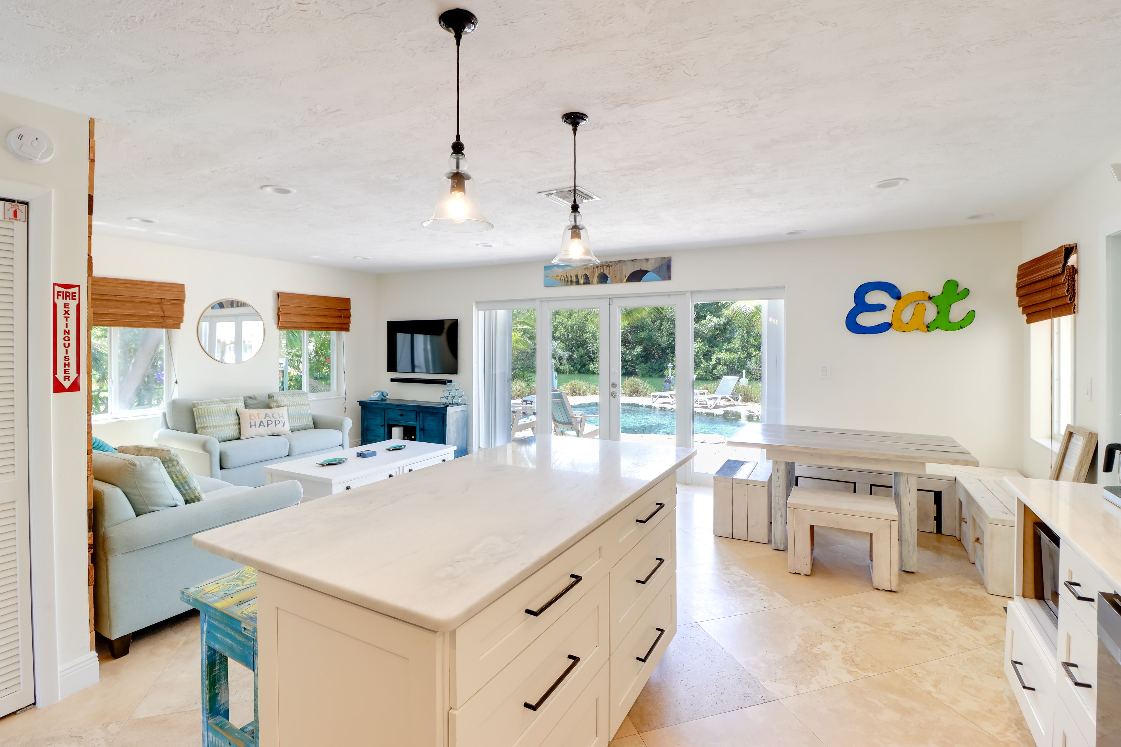 Living Room | 2-Story Home | Free WiFi | Central A/C & Heating