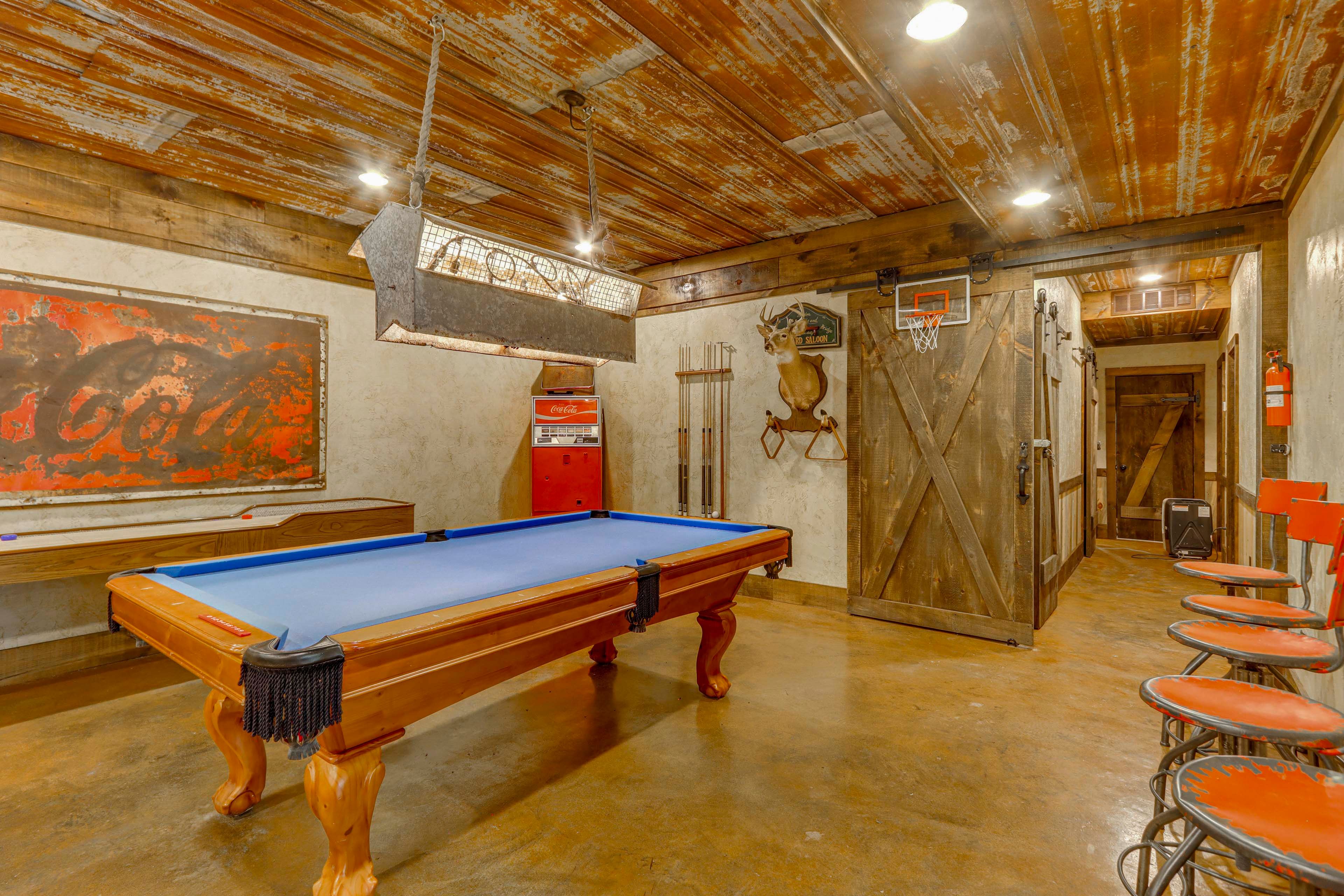Game Room | Basement | Arcade Games | Air Hockey Table