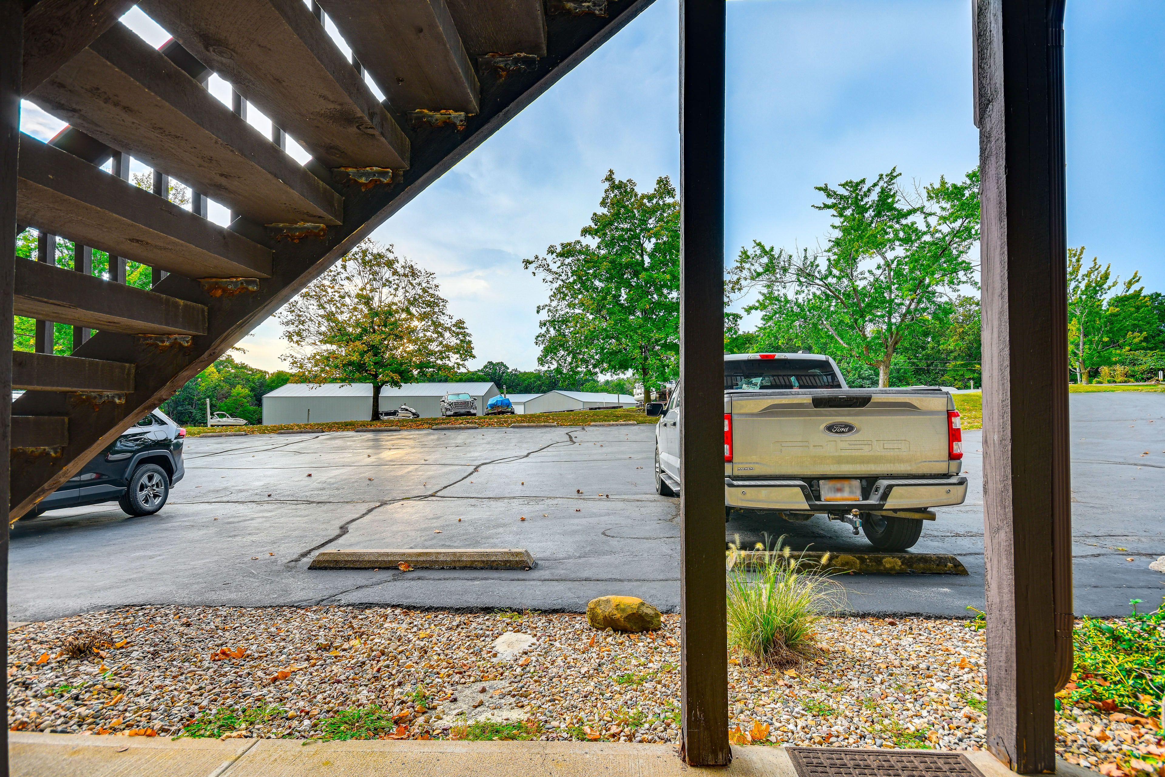 Community Parking Lot (2 Vehicles) | Boat Trailer Parking Available