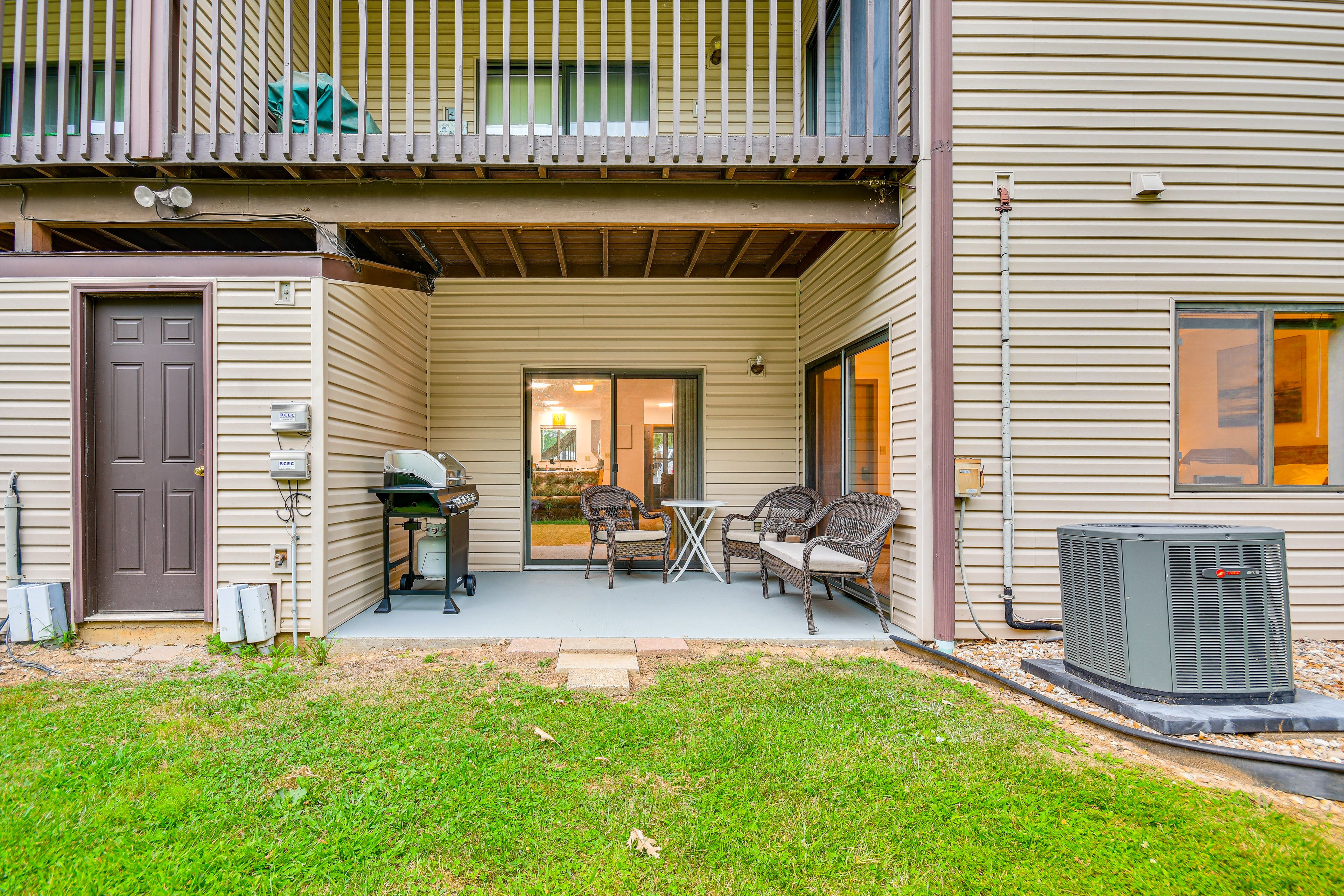 Covered Patio | Gas Grill Removed