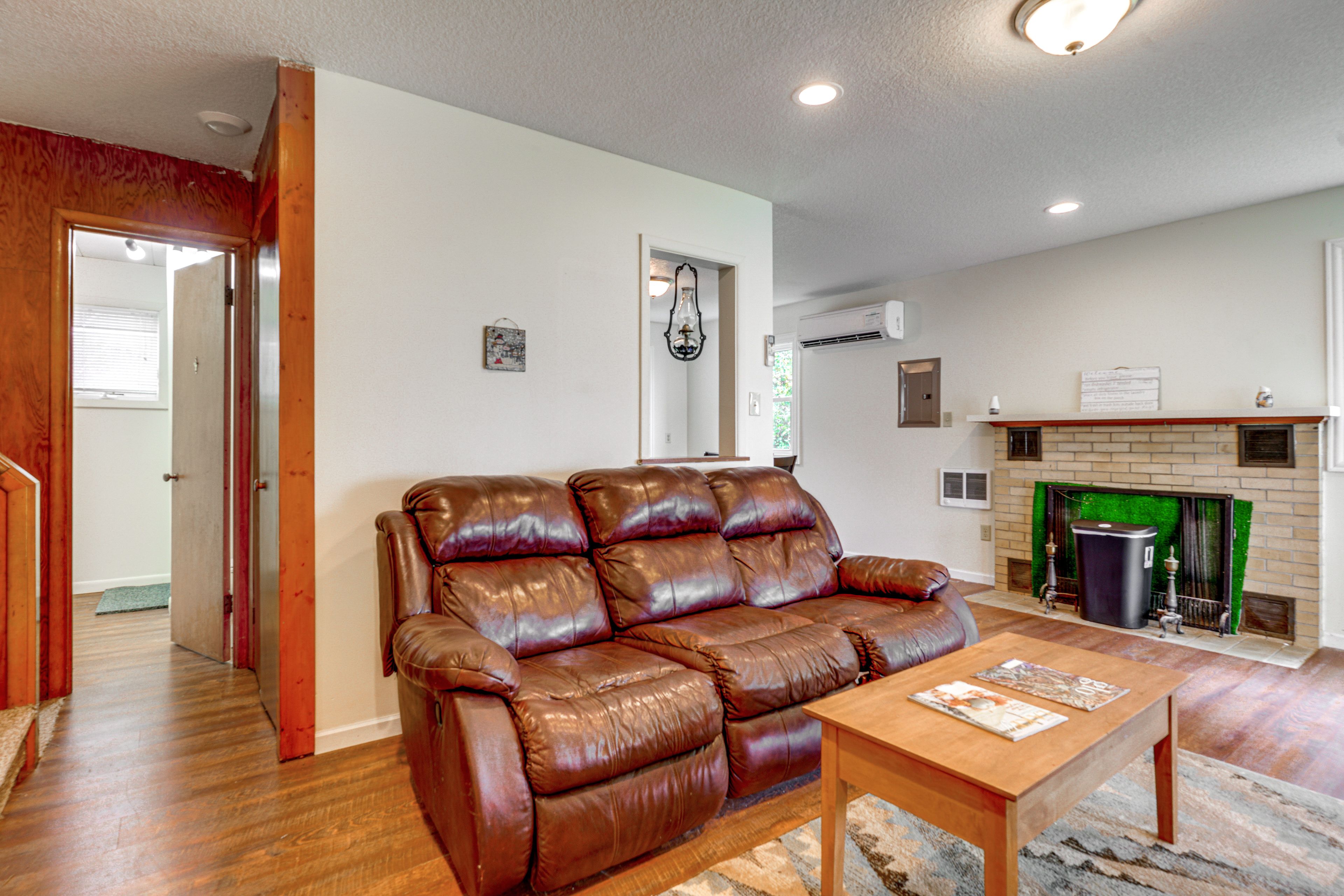 Living Room | 1st Floor | Mini-Split A/C & Heating | Free WiFi | Smart TV