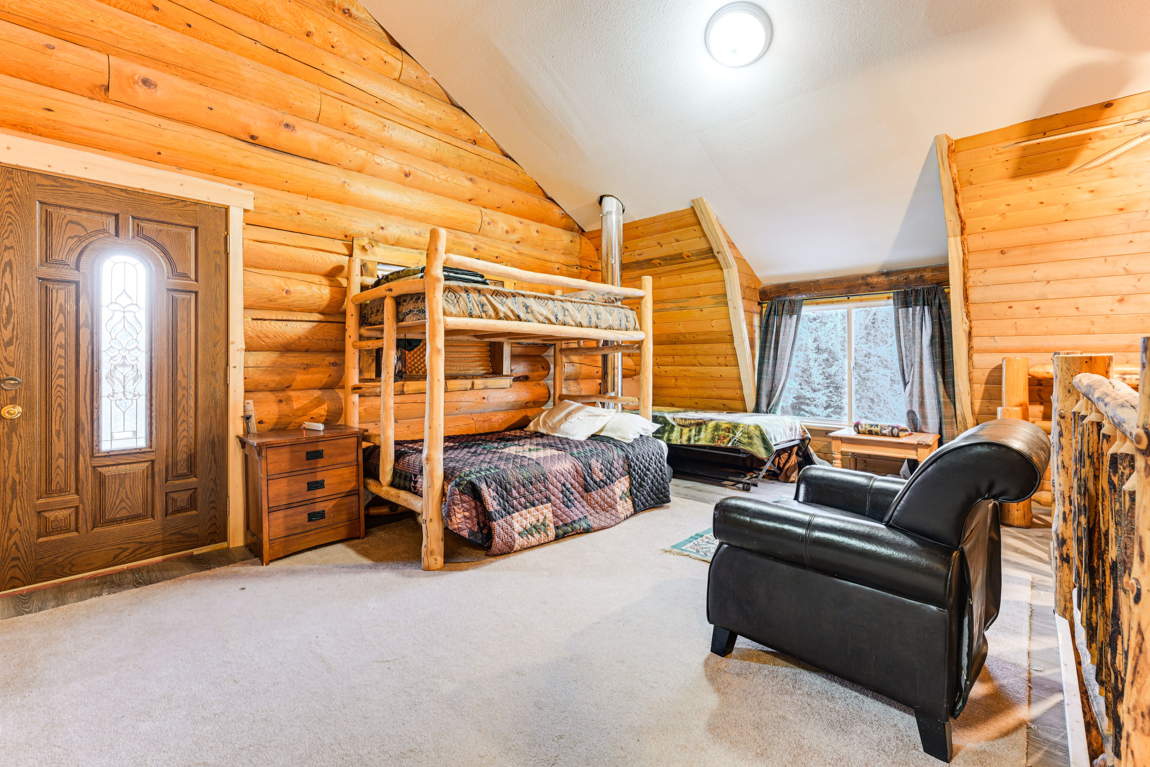 Loft | Twin Bunk Bed | Twin Rollaway Bed | 2nd Floor