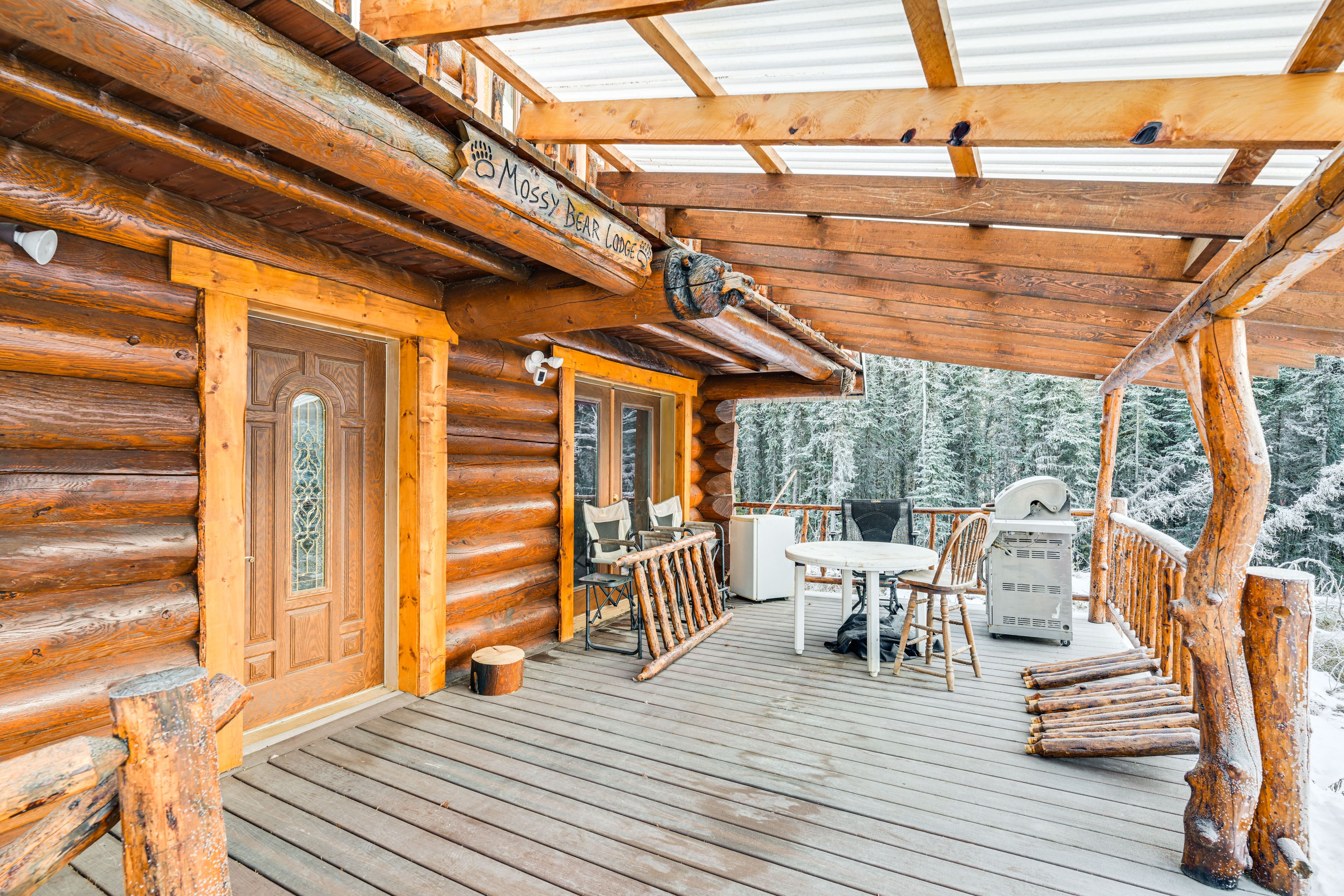 Deck w/ Gas Grill | Outdoor Seating | 1st Floor