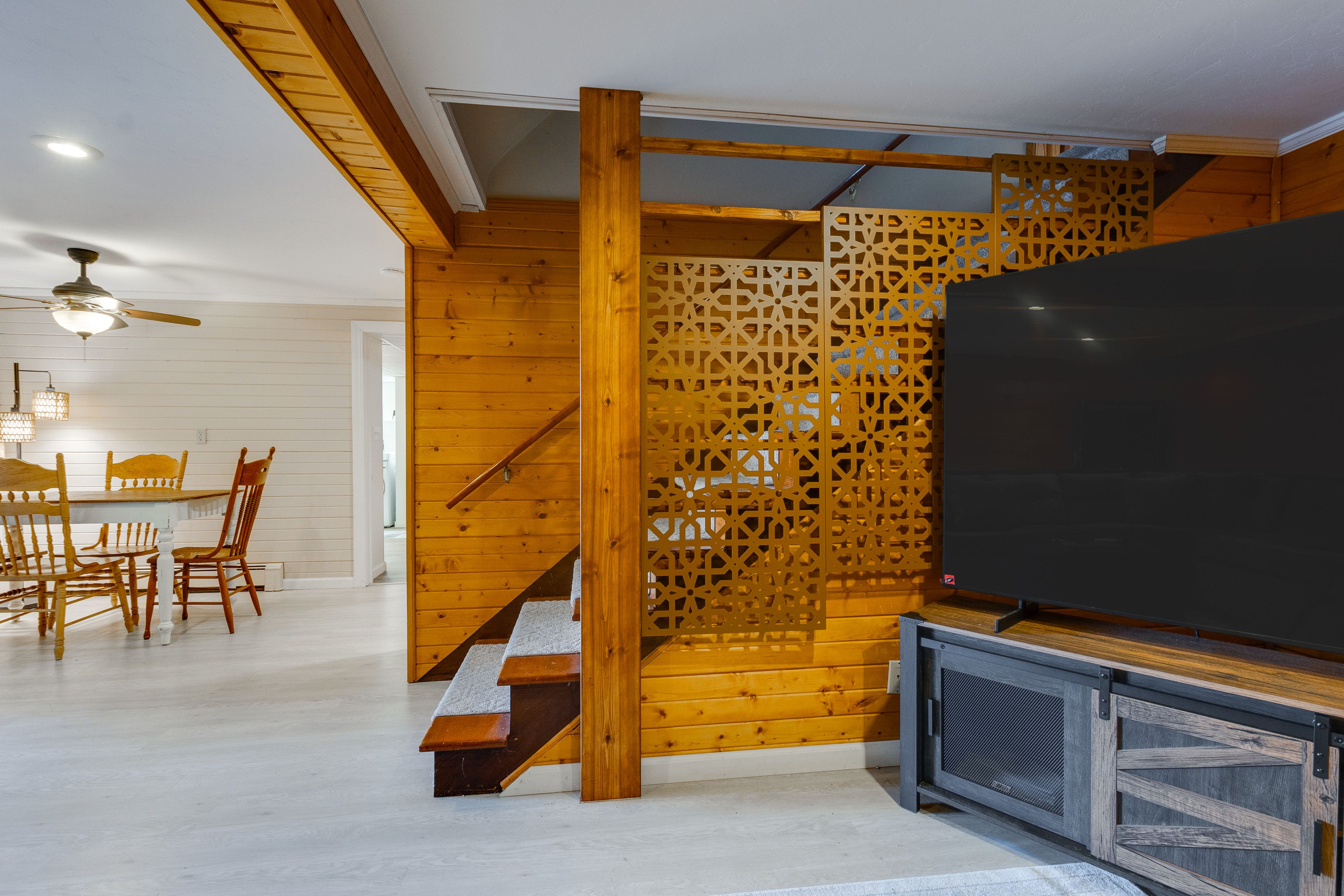 Stairs to Basement Level