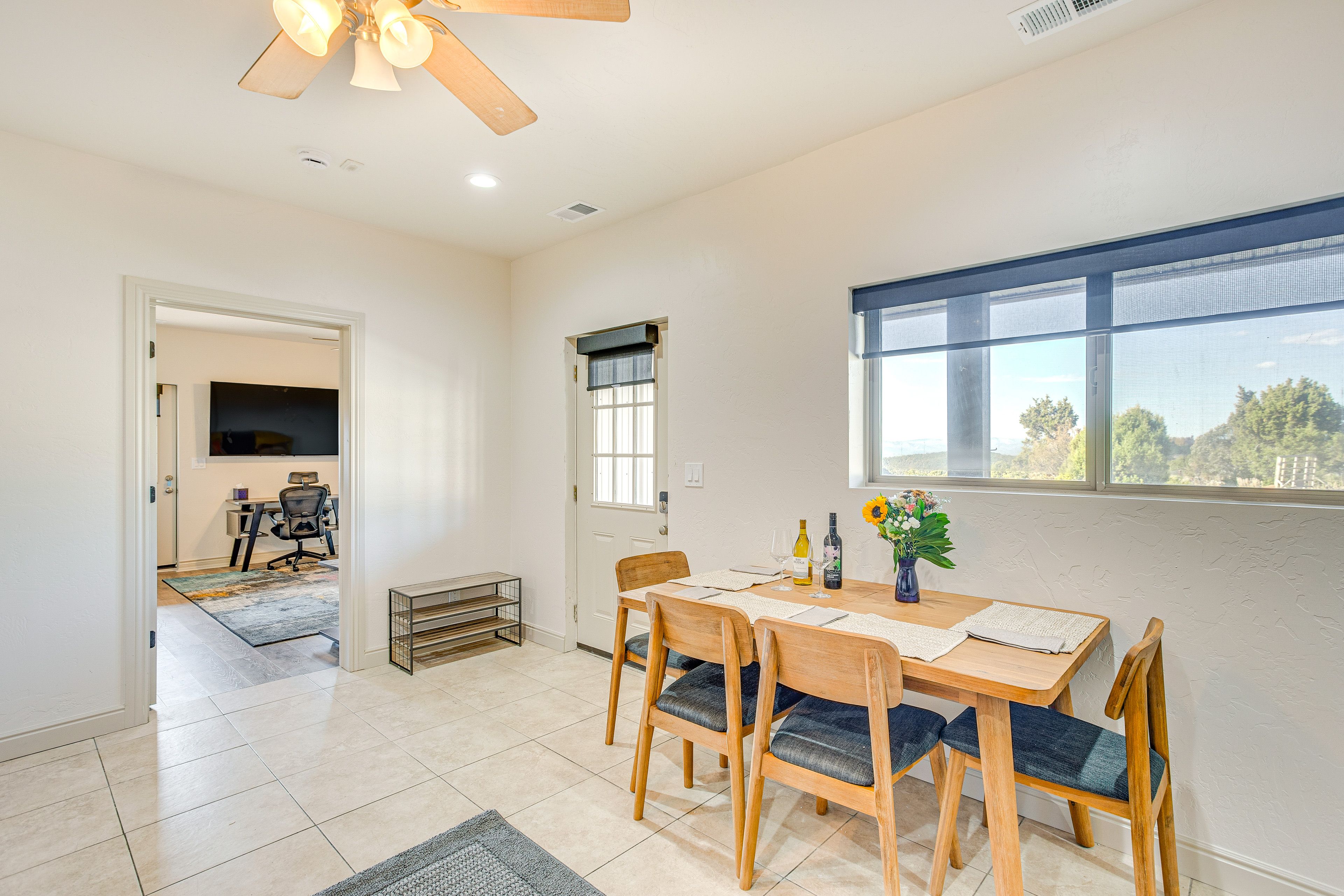 Dining Area | Dishware & Flatware Provided | Central A/C & Heat