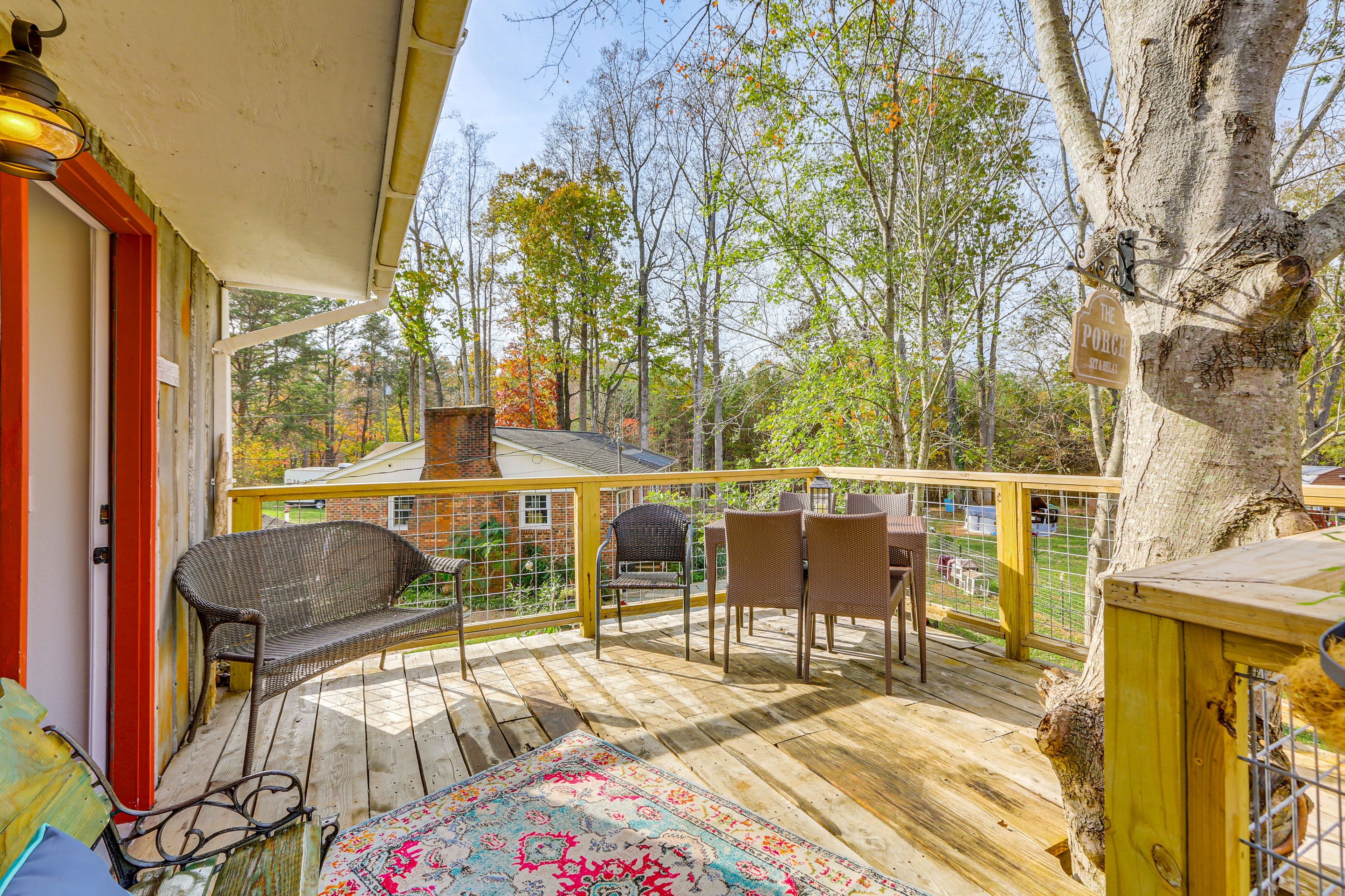 Furnished Deck | Shared Above-Ground Pool