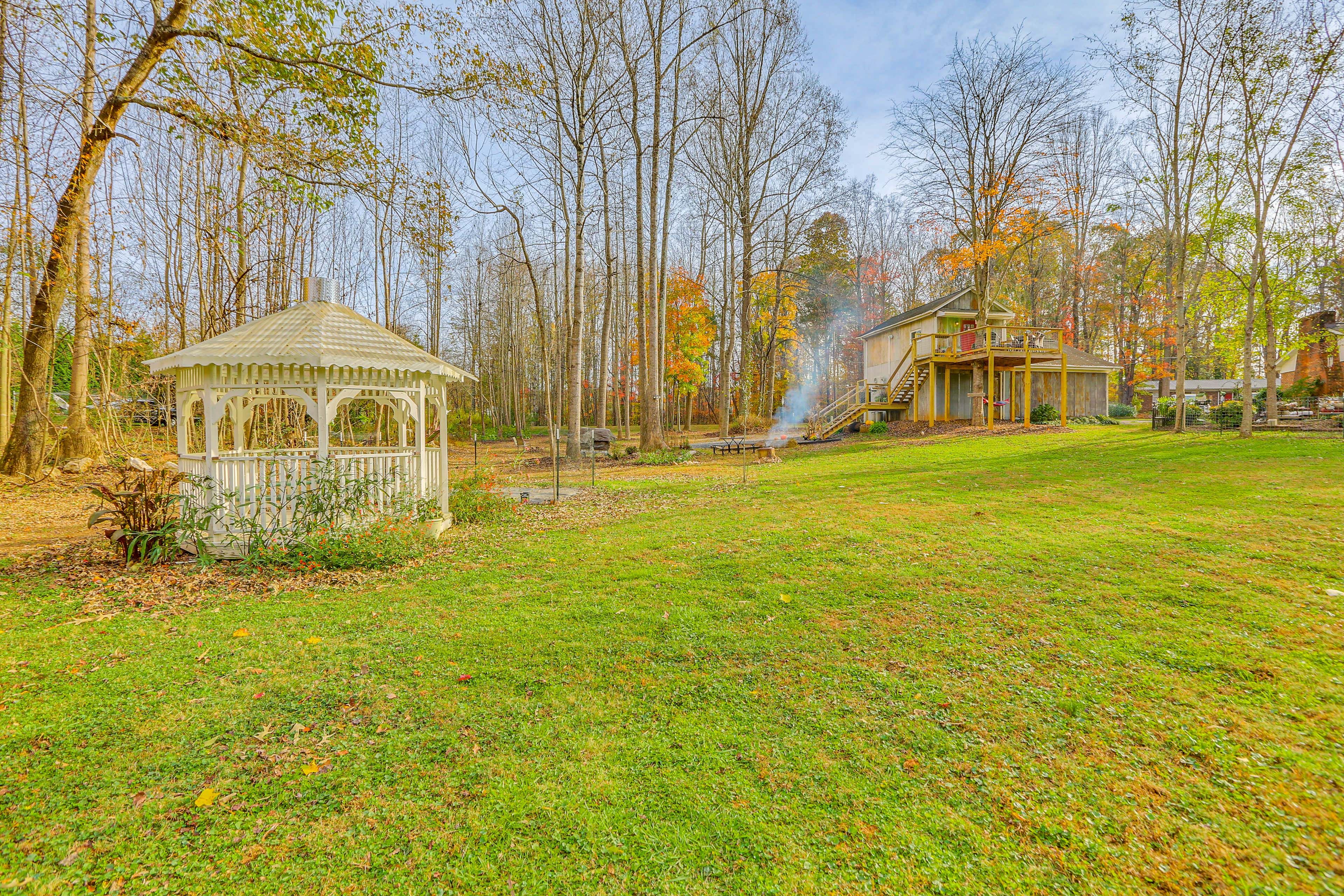 Yard Area & Gardens | 2 Fire Pits