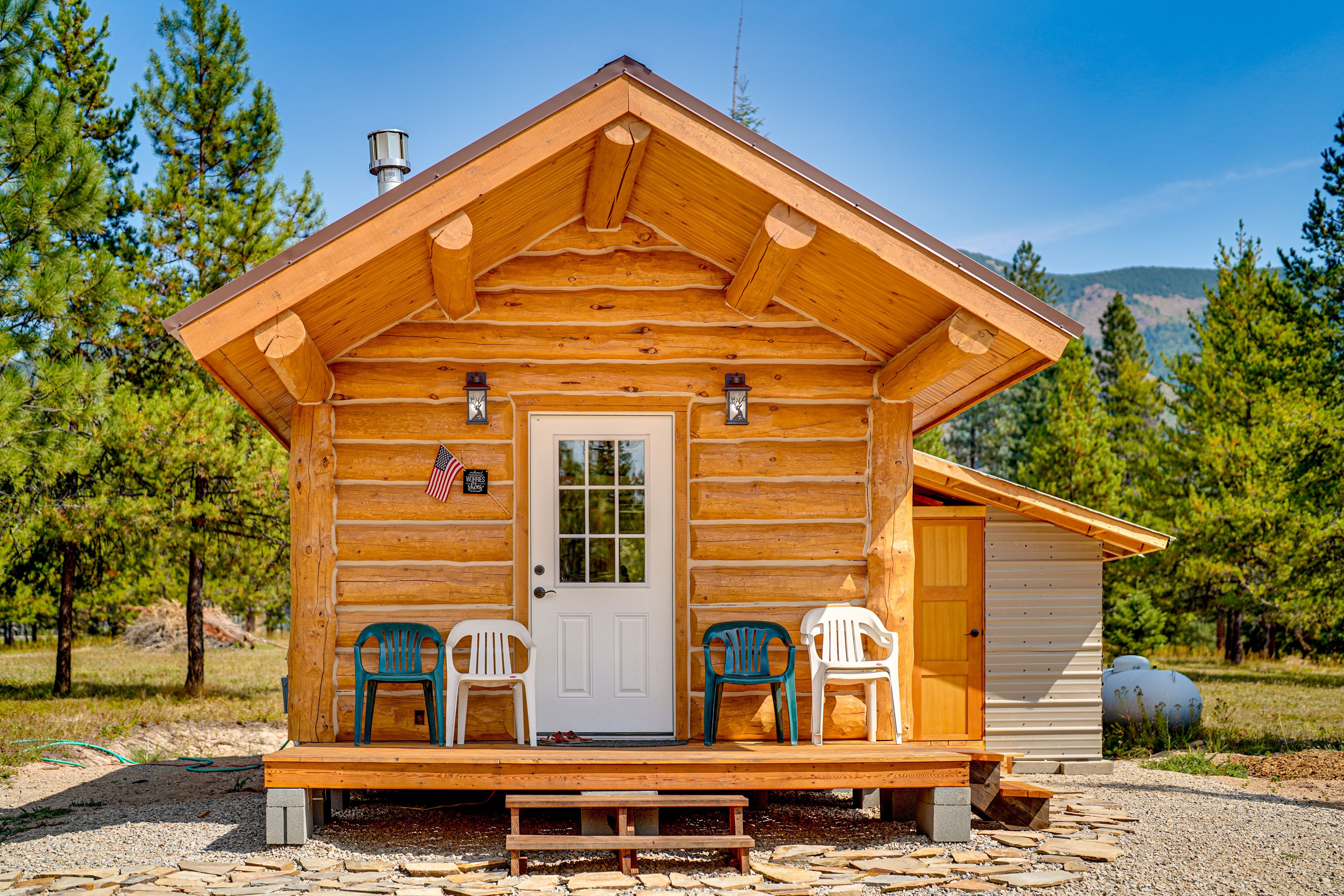 Studio Exterior | Private Deck