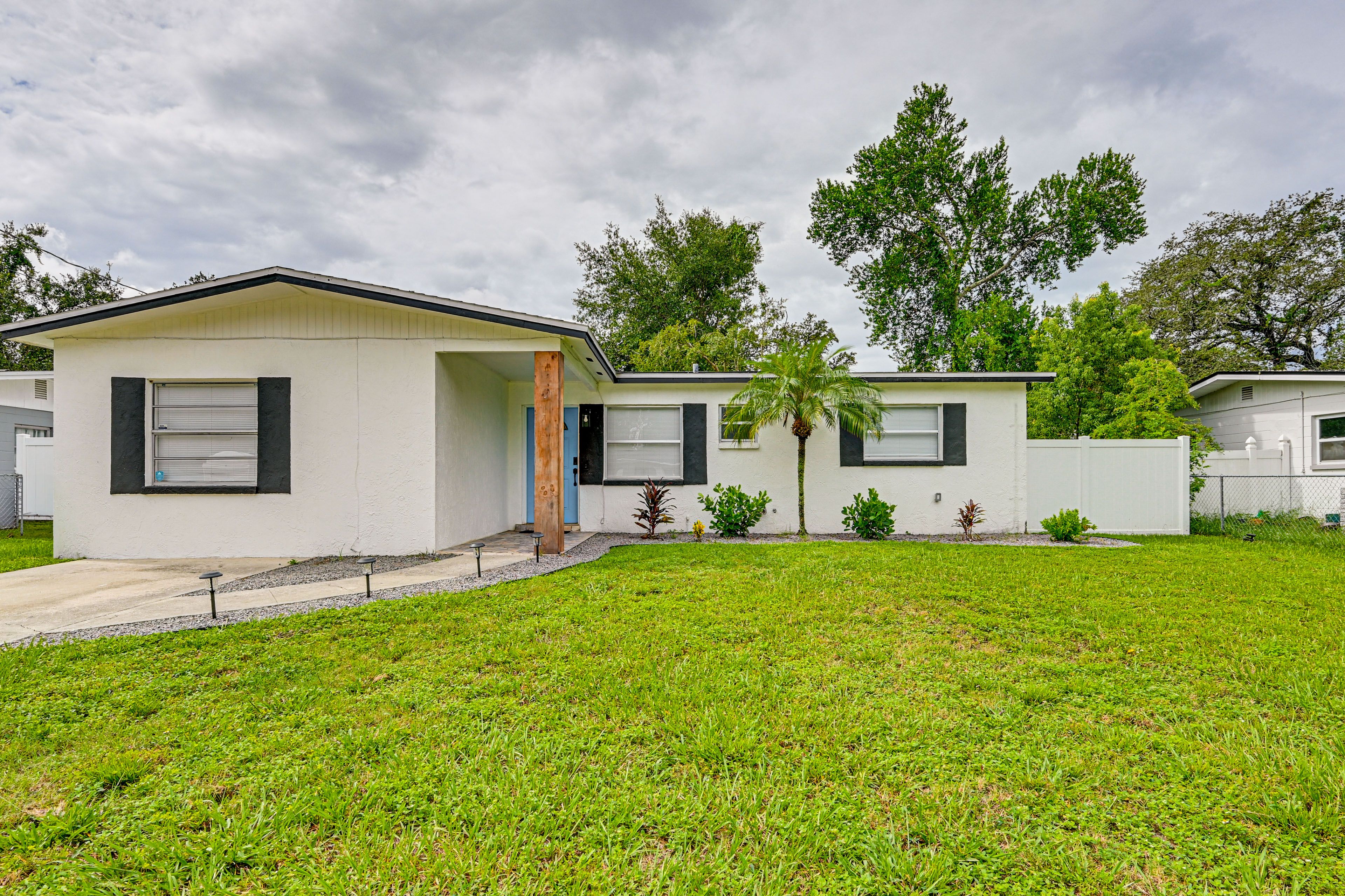 Property Exterior | Fenced-In Yard w/ Patio