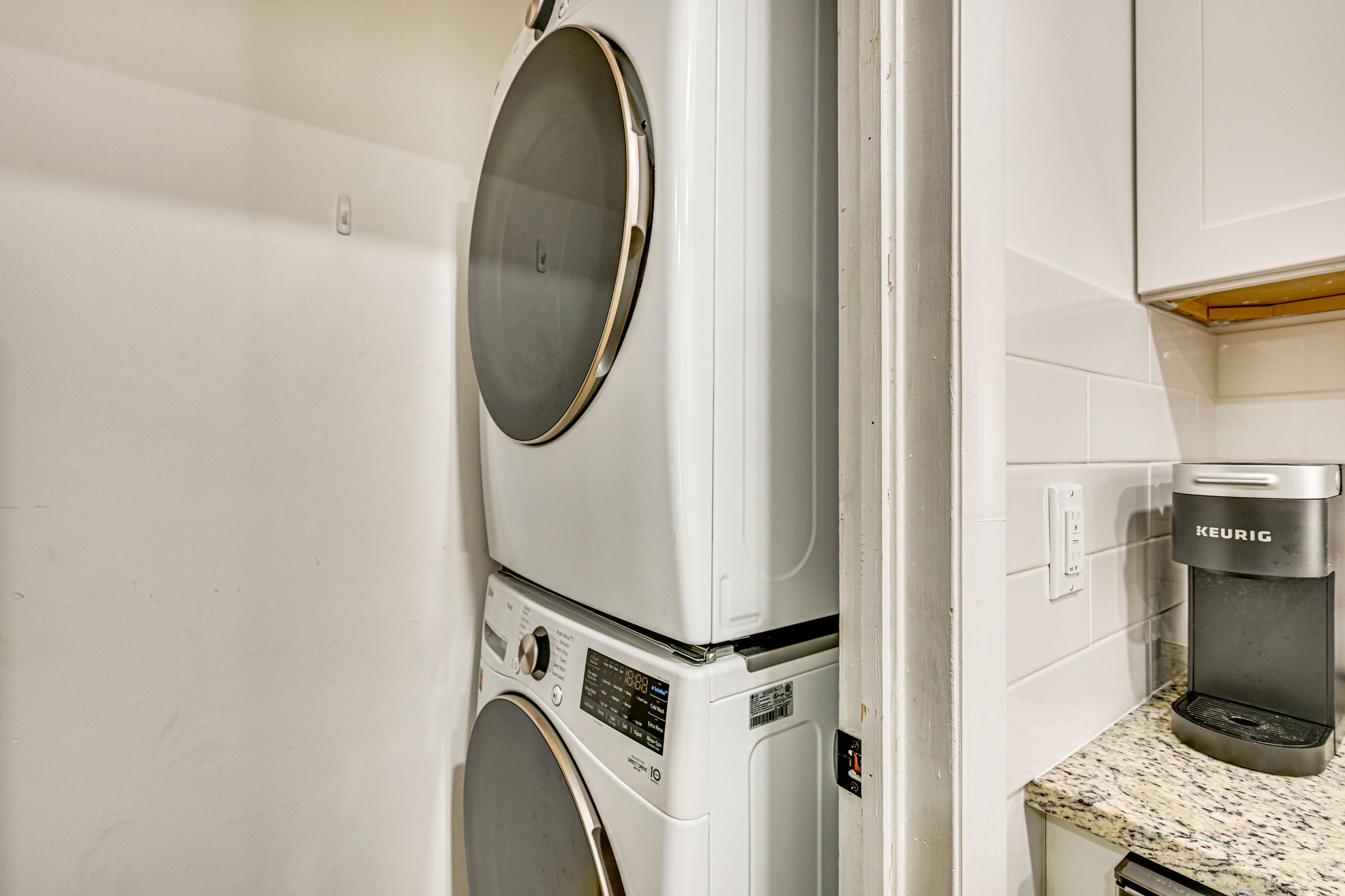 Laundry Closet | Washer/Dryer | Iron/Board