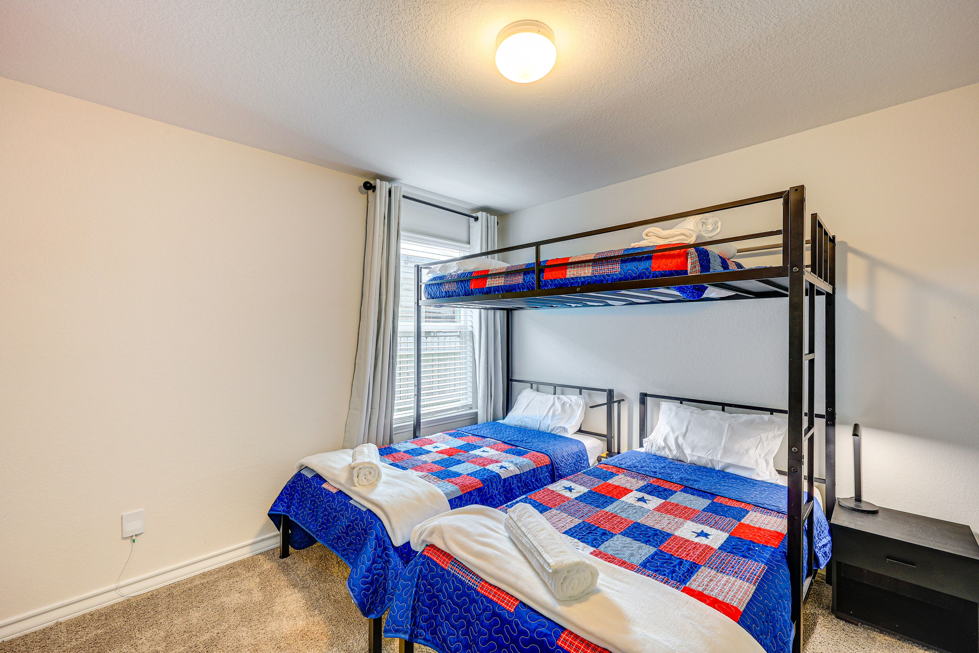 Bedroom 4 | Triple Twin Bunk Bed