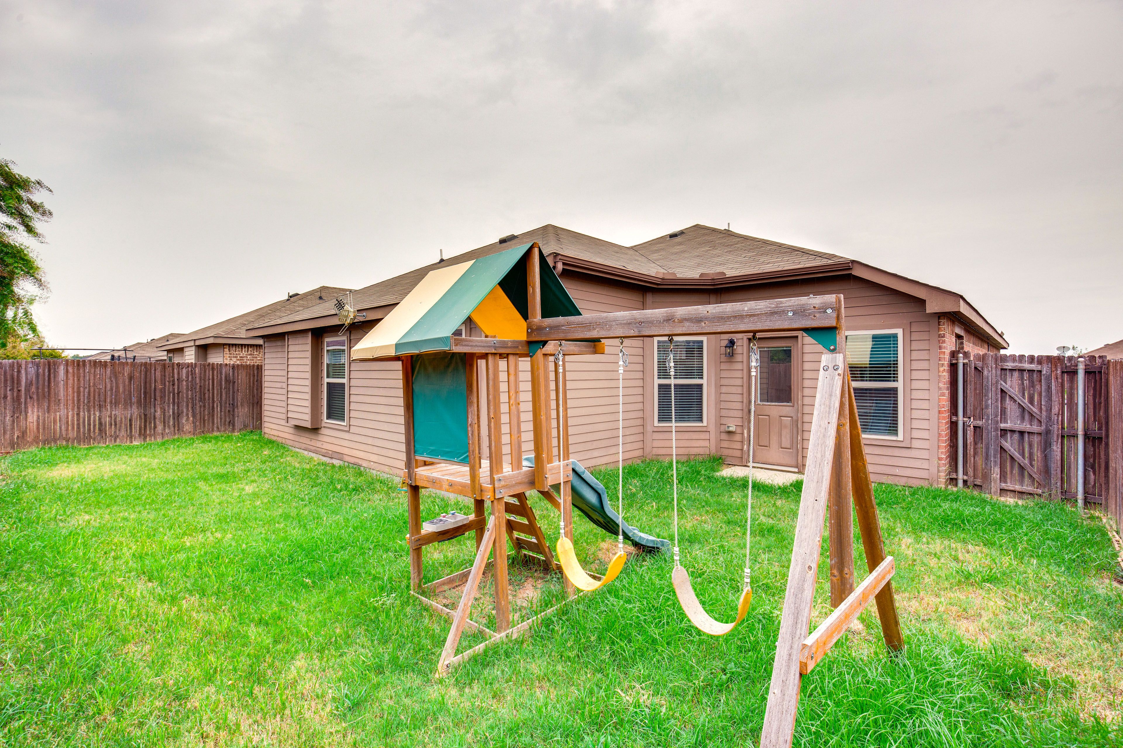 Fenced Backyard | Playground