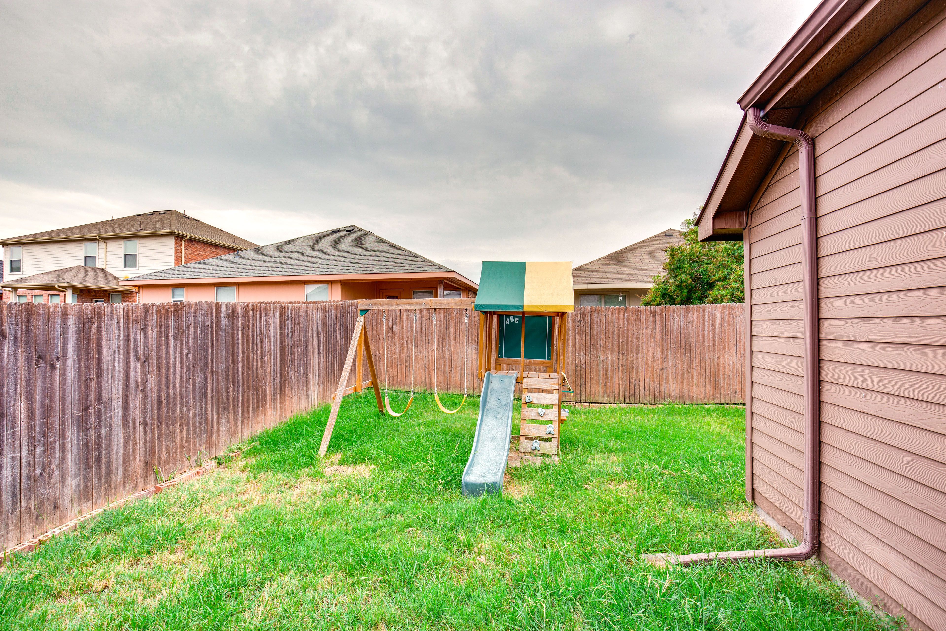 Fenced Backyard | Playground