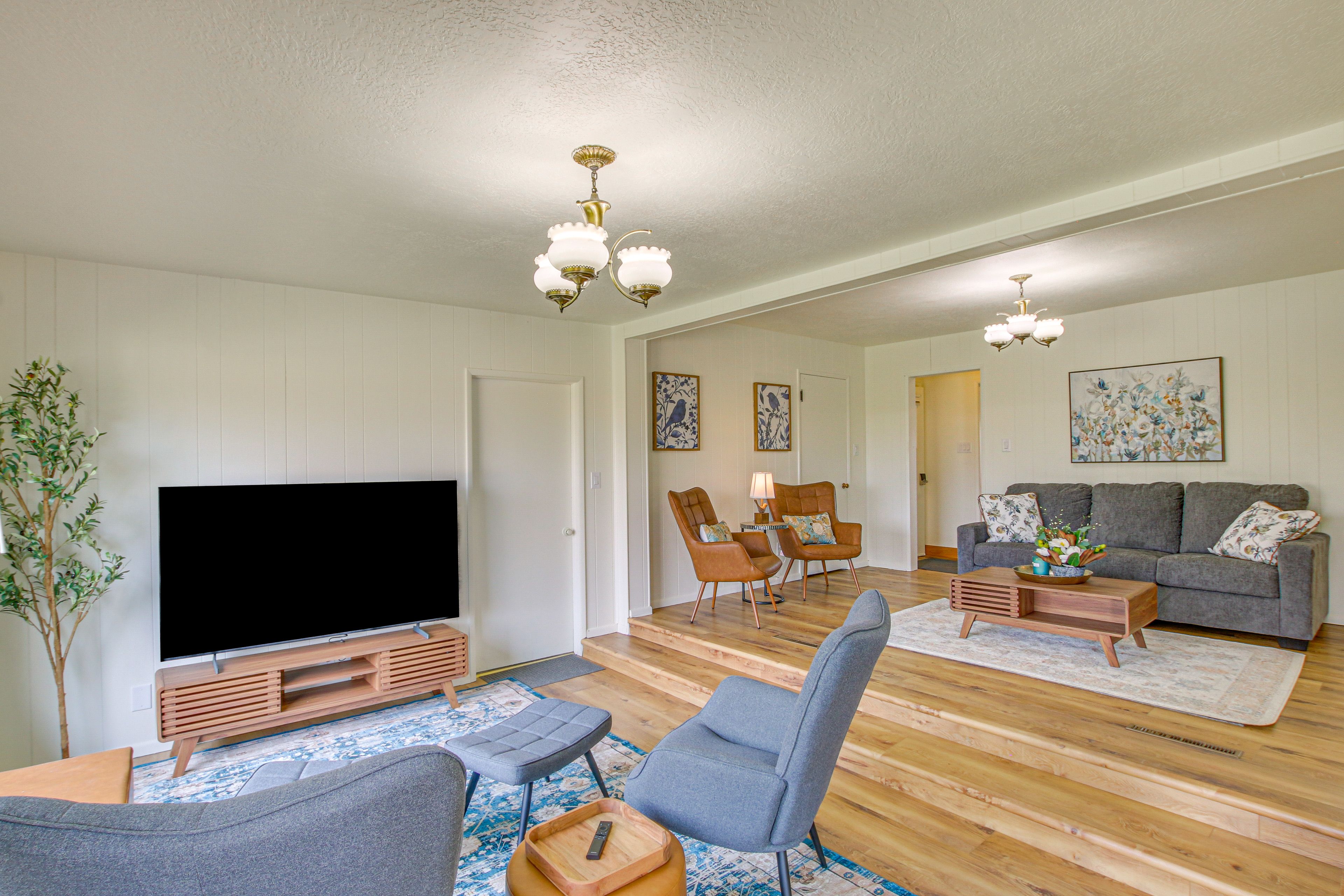 Brigham City Vacation Rental | 3BR | 2BA | 2,400 Sq Ft | Step-Free Access
