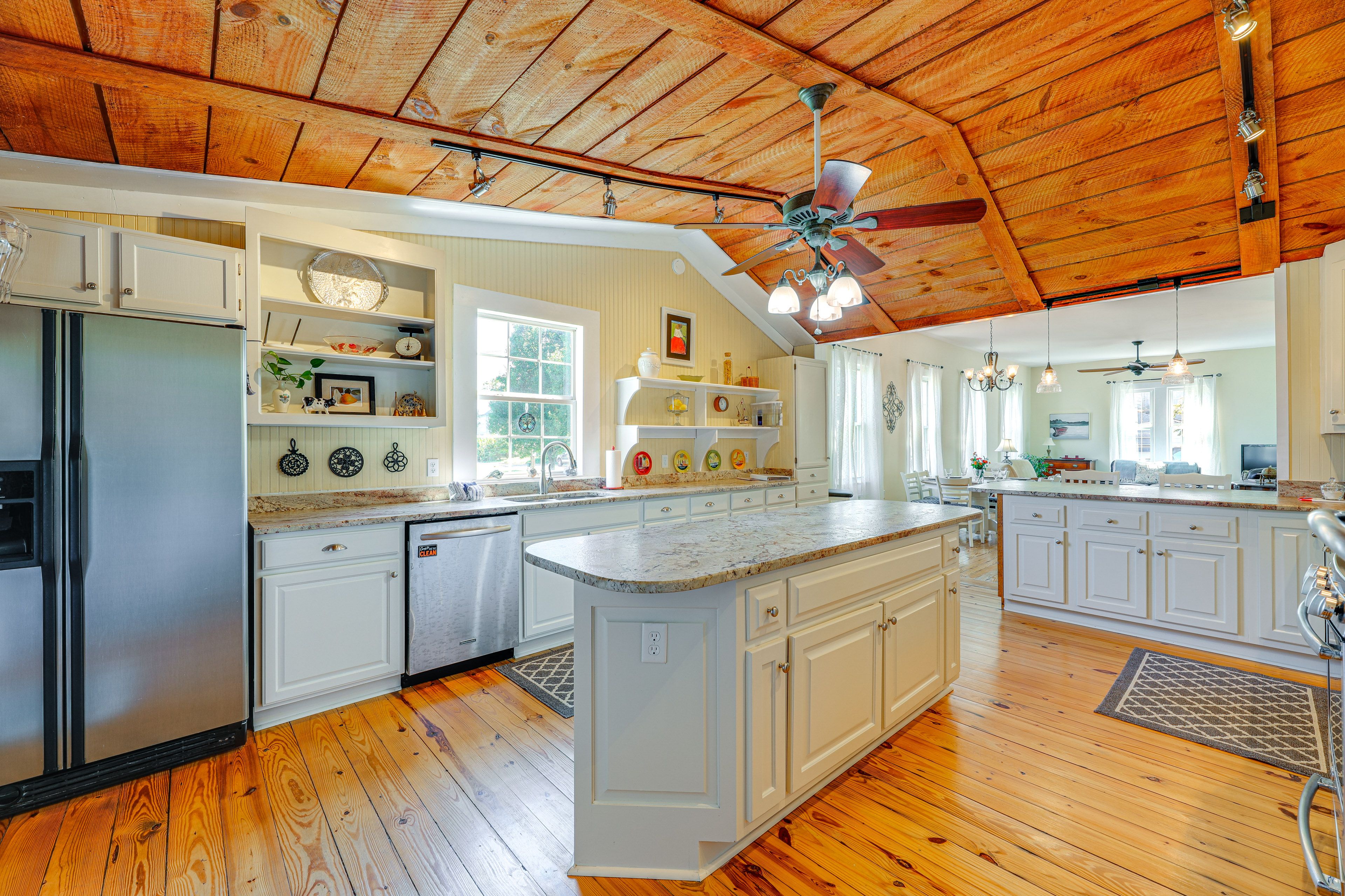 Kitchen | 2-Story House | In-Unit Laundry | Central A/C & Heating on Lower Floor