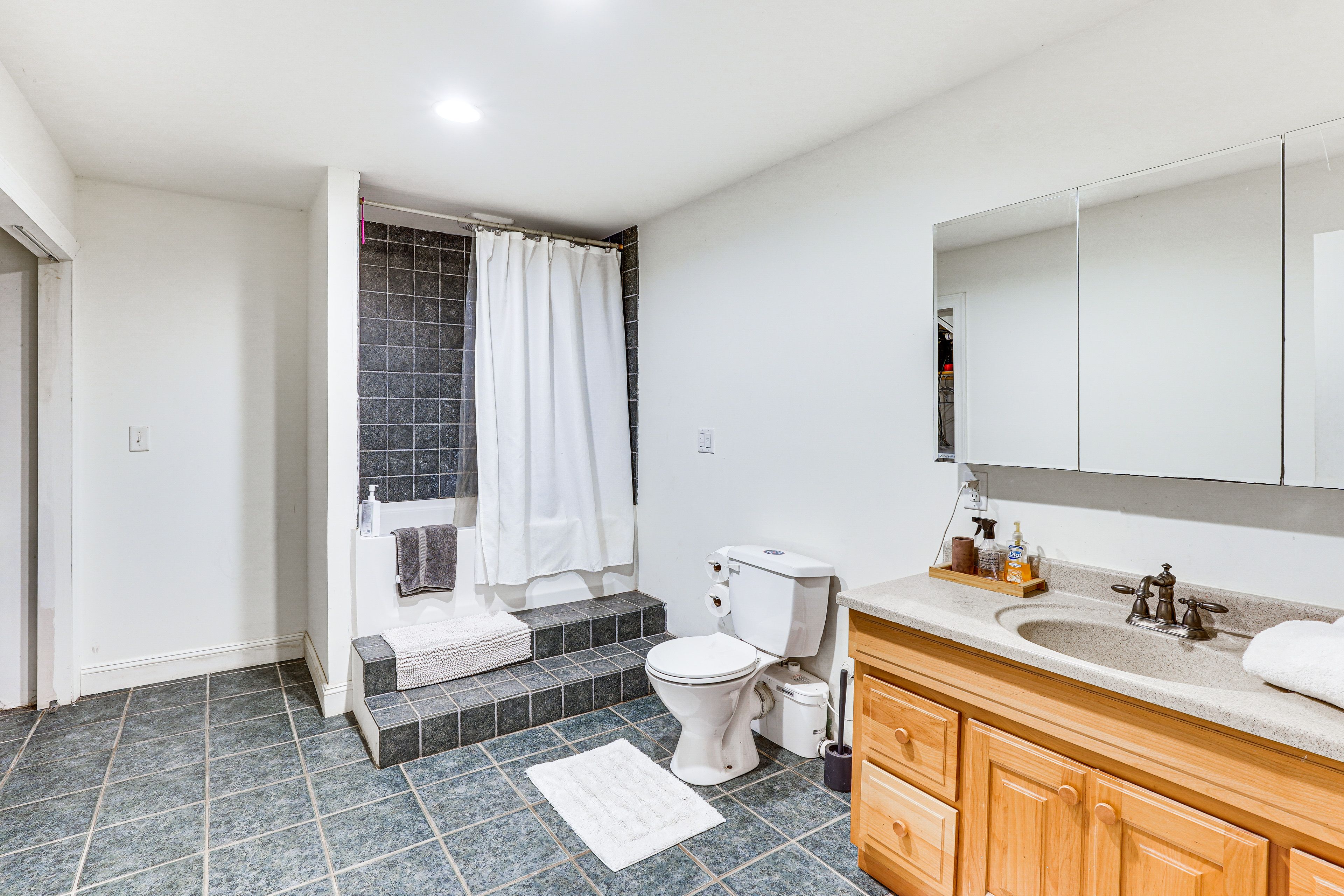 Full Bathroom | Lower Level | Towels Provided | Washer & Dryer