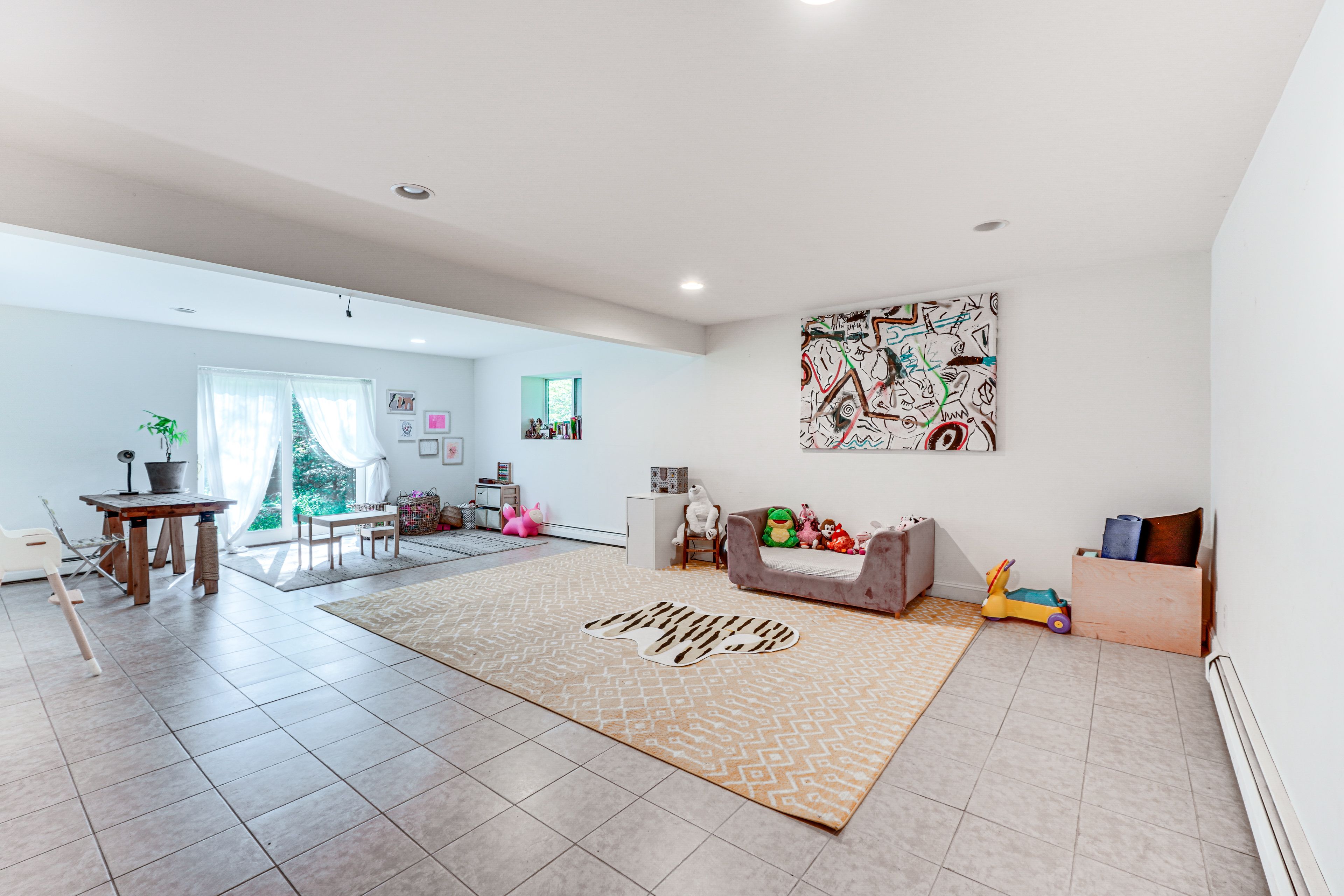 Kids' Play Area & Office | Lower Level