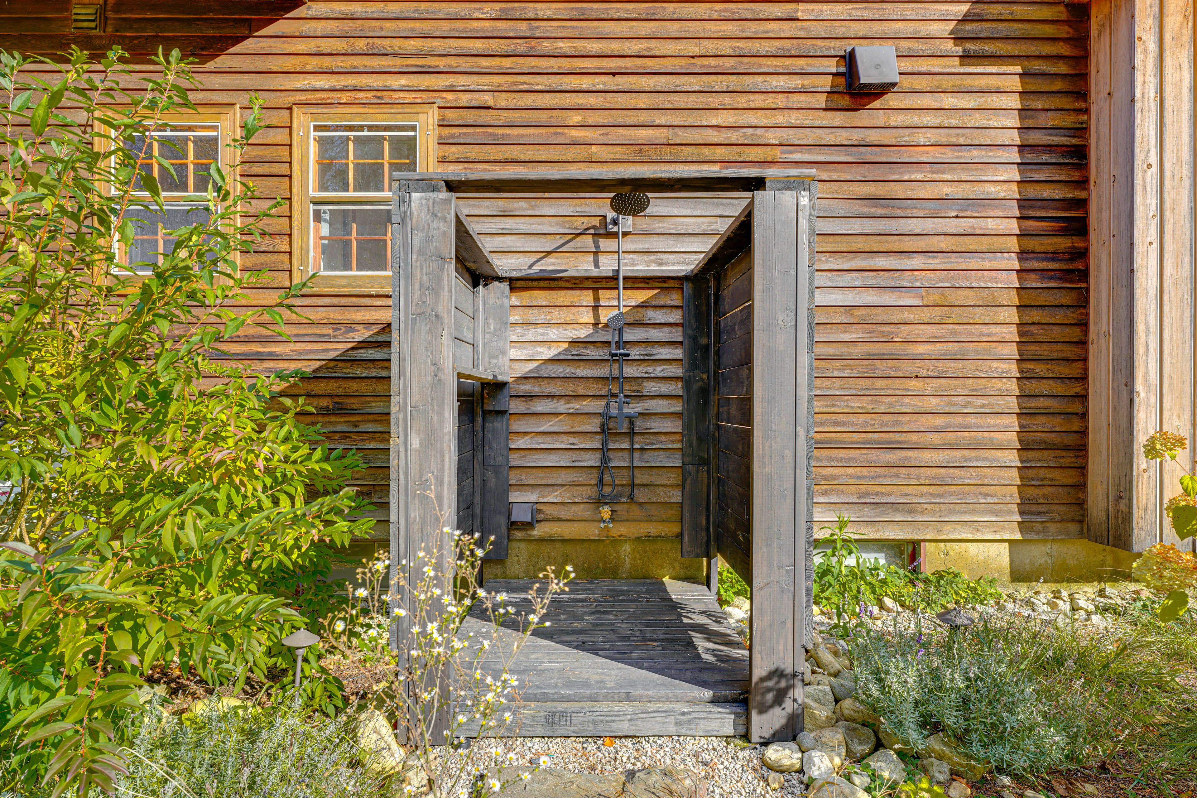 Seasonal Outdoor Shower