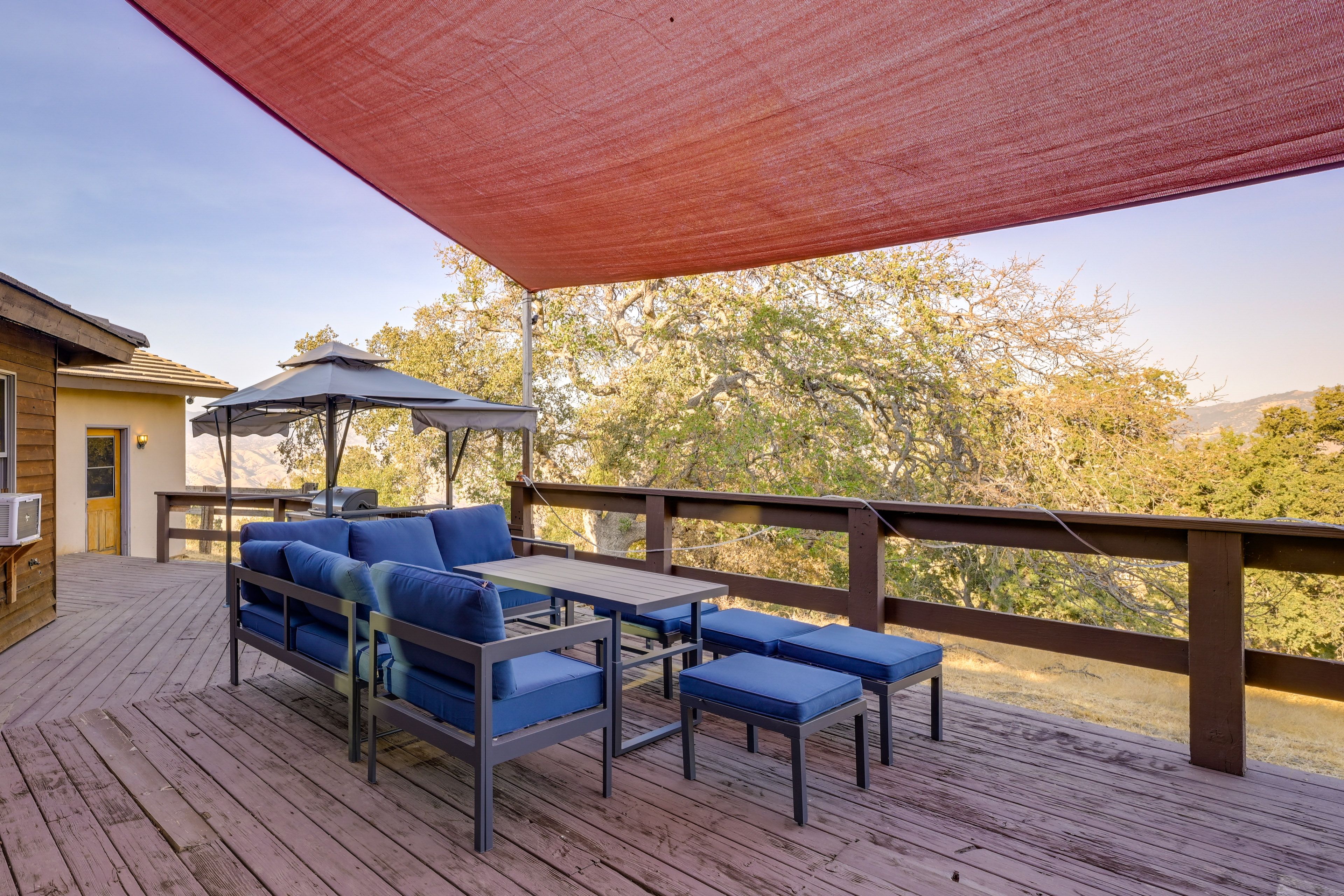 Exterior | 2-Story Property | Furnished Deck w/ Mountain Views