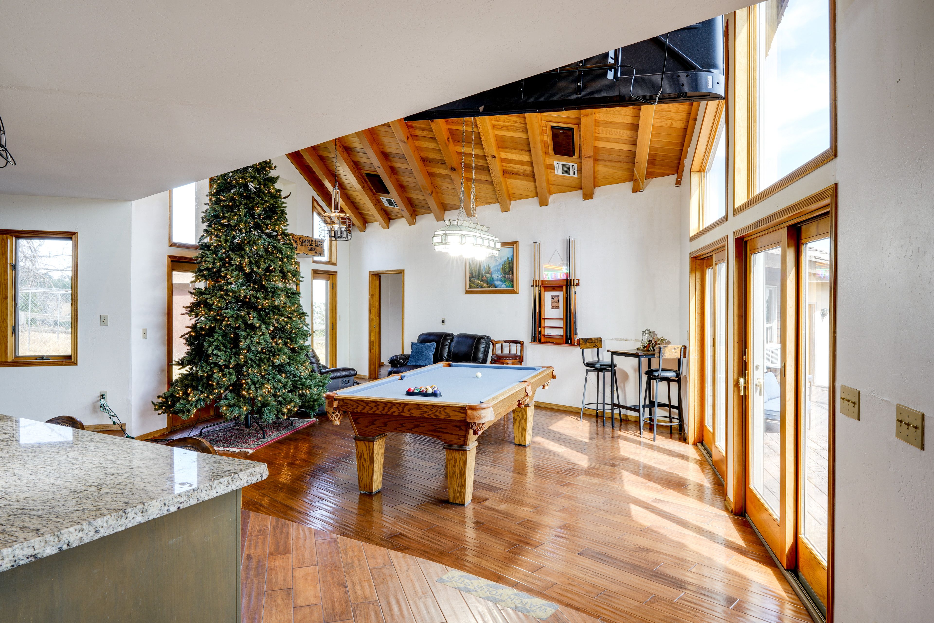 Living Room | 1st Floor | Pool Table