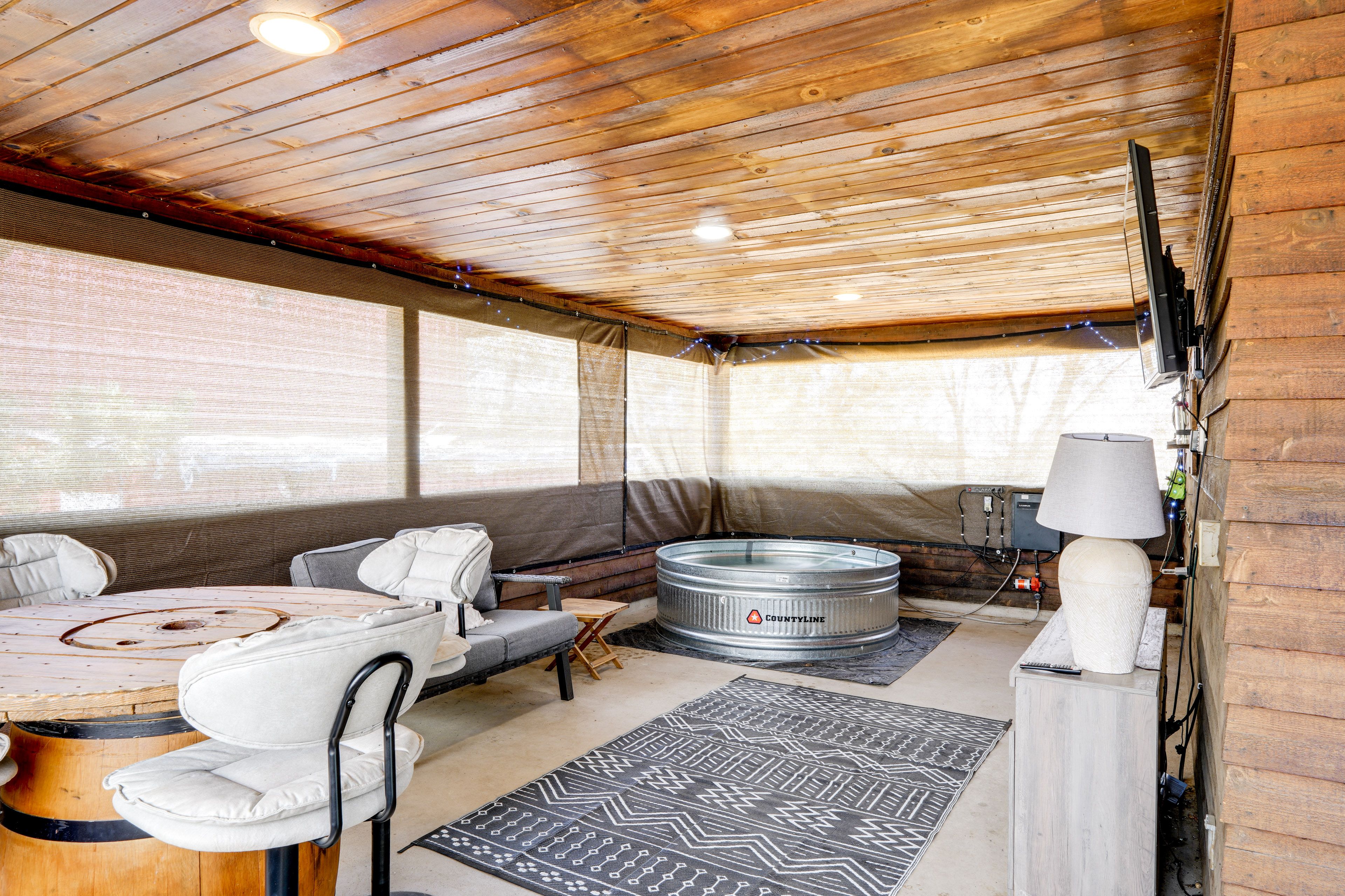 Screened Porch | Hot Tub