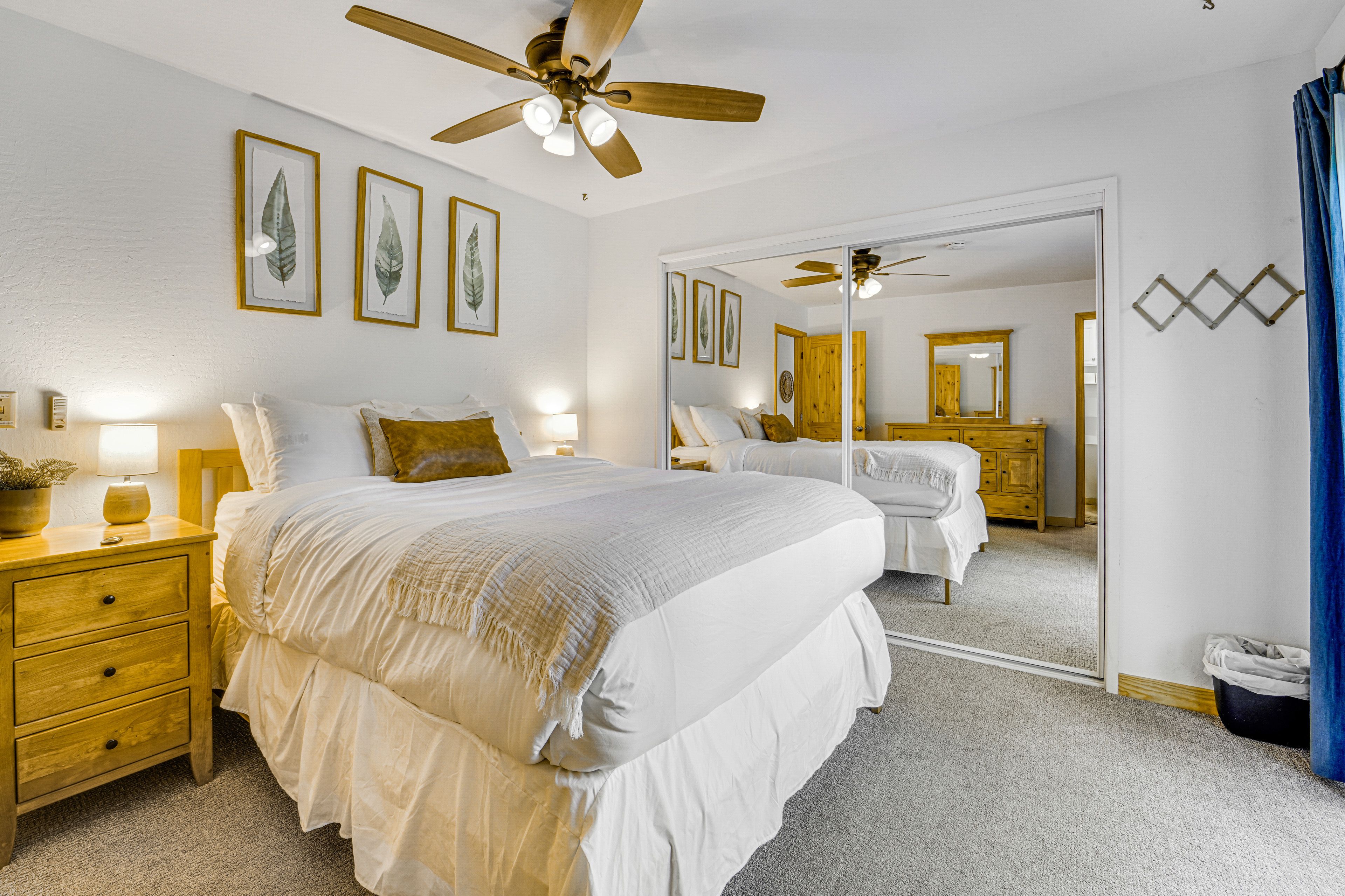 Bedroom 1 | Queen Bed | Smart TV | Linens Provided