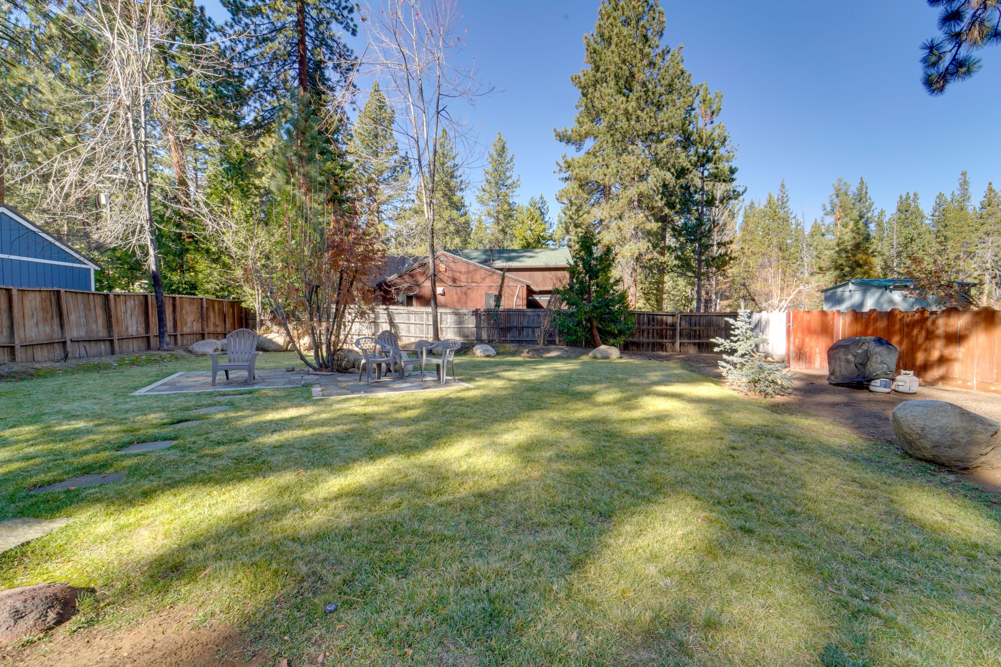 Fenced Backyard