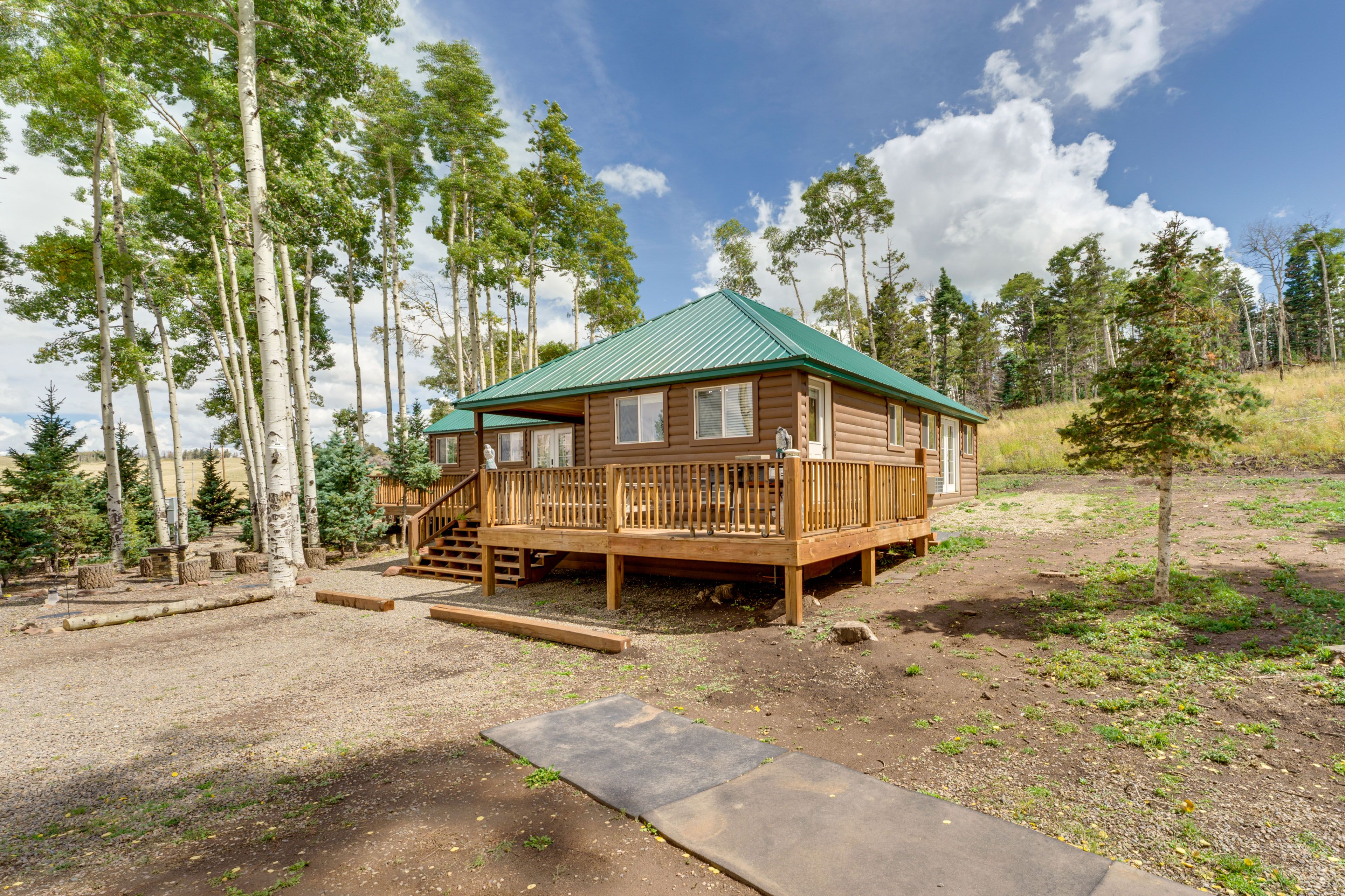 Cabin Exterior | Fire Pit