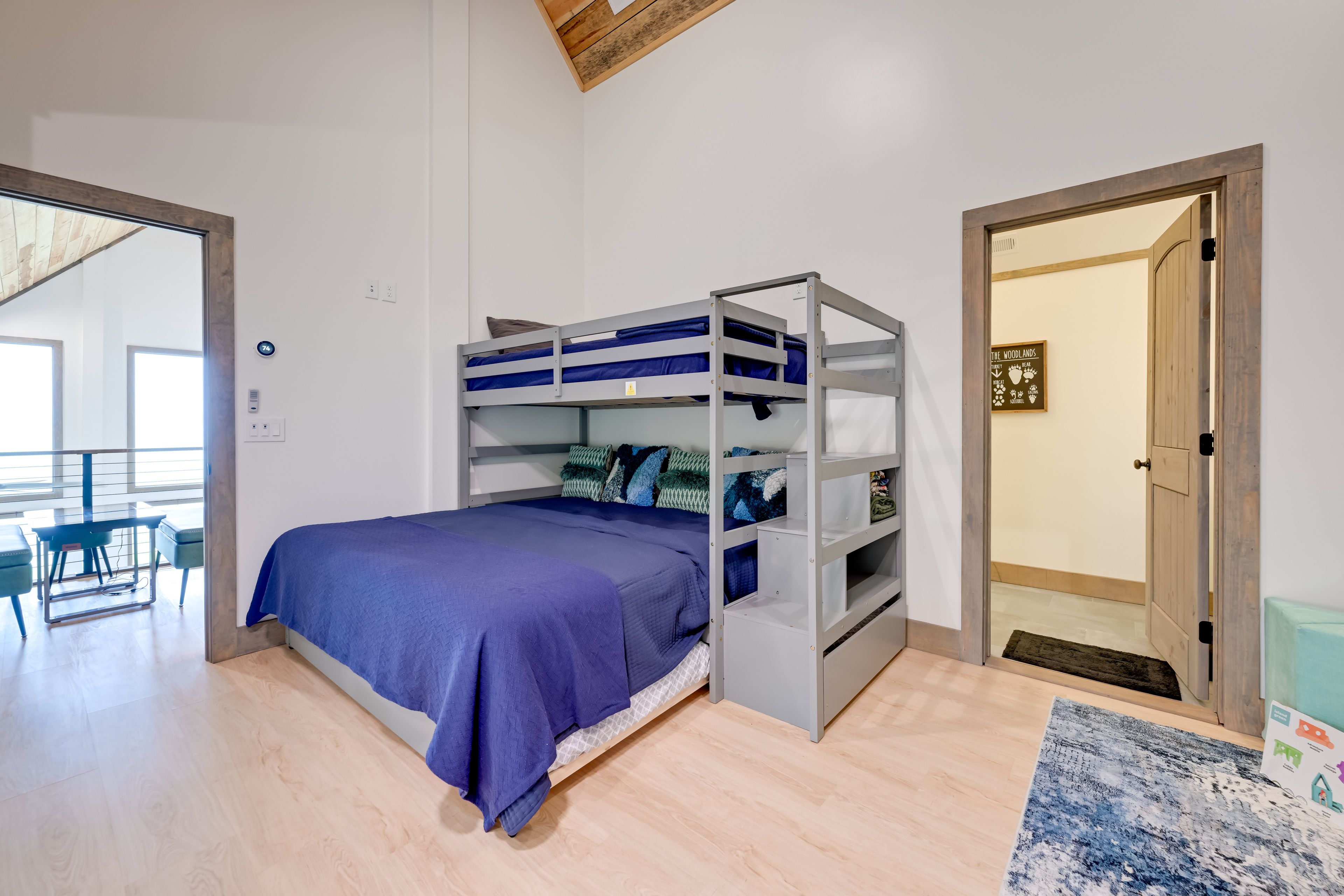 Bedroom 3 (Suite) | Twin/King Bunk Bed w/ Full Trundle | 2 Smart TVs | 2nd Floor