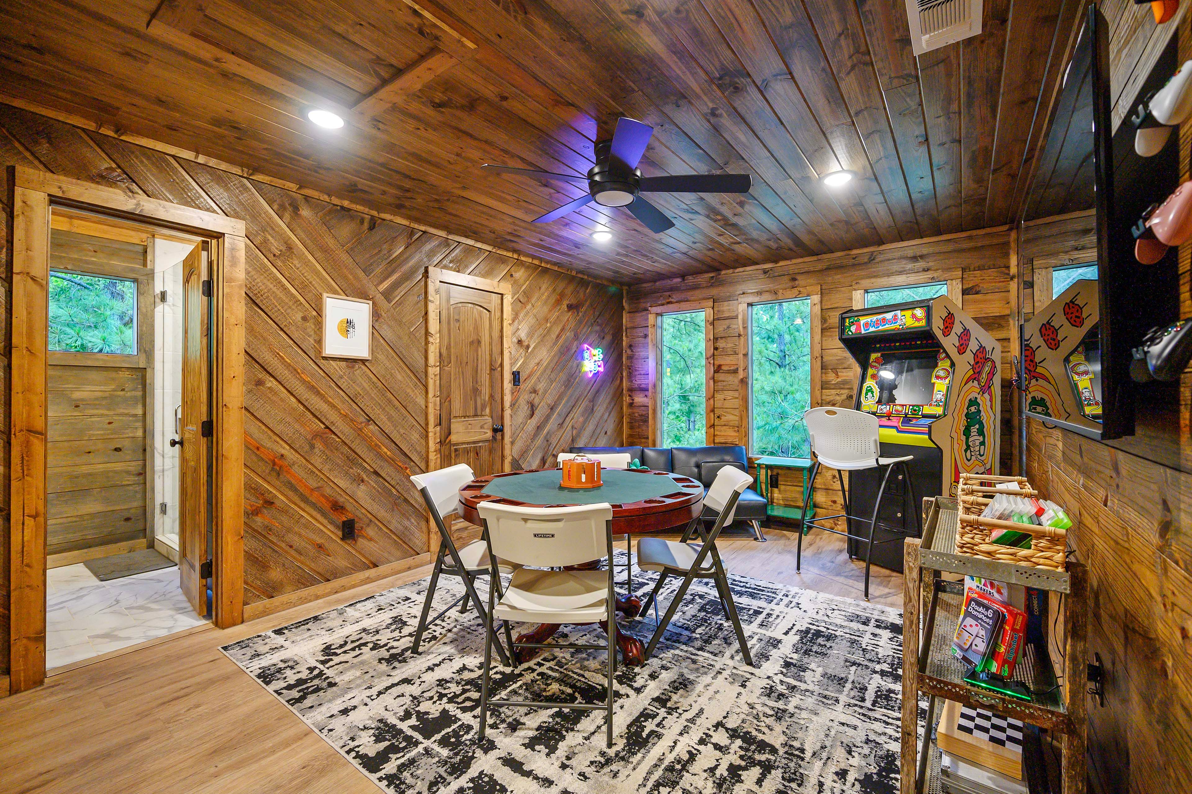 Game Room | 2nd Floor | Full Futon | Arcade Game