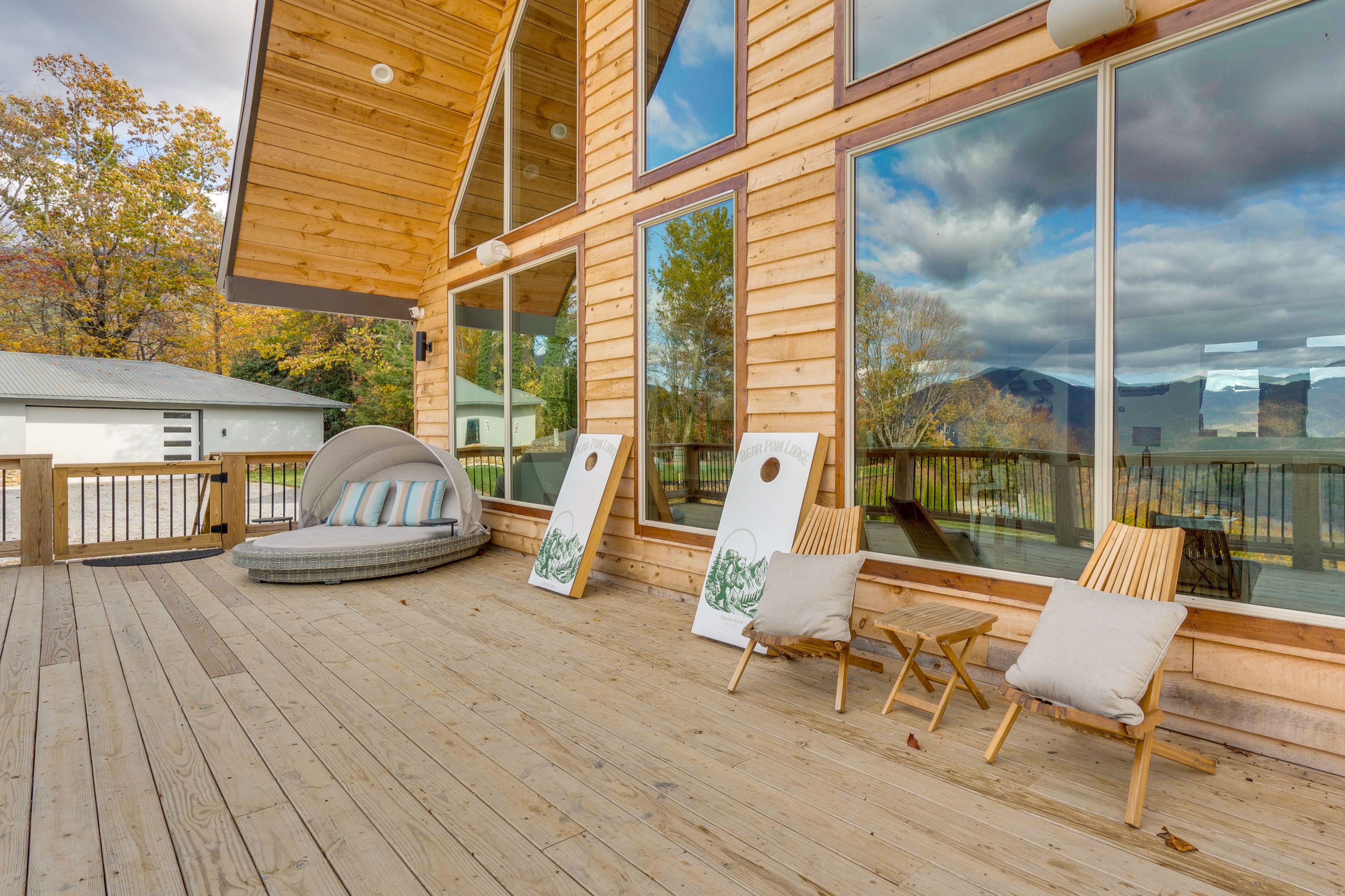 Wraparound Deck | Outdoor Dining Area | Fire Pit | Lounge Seating | Gas Grill