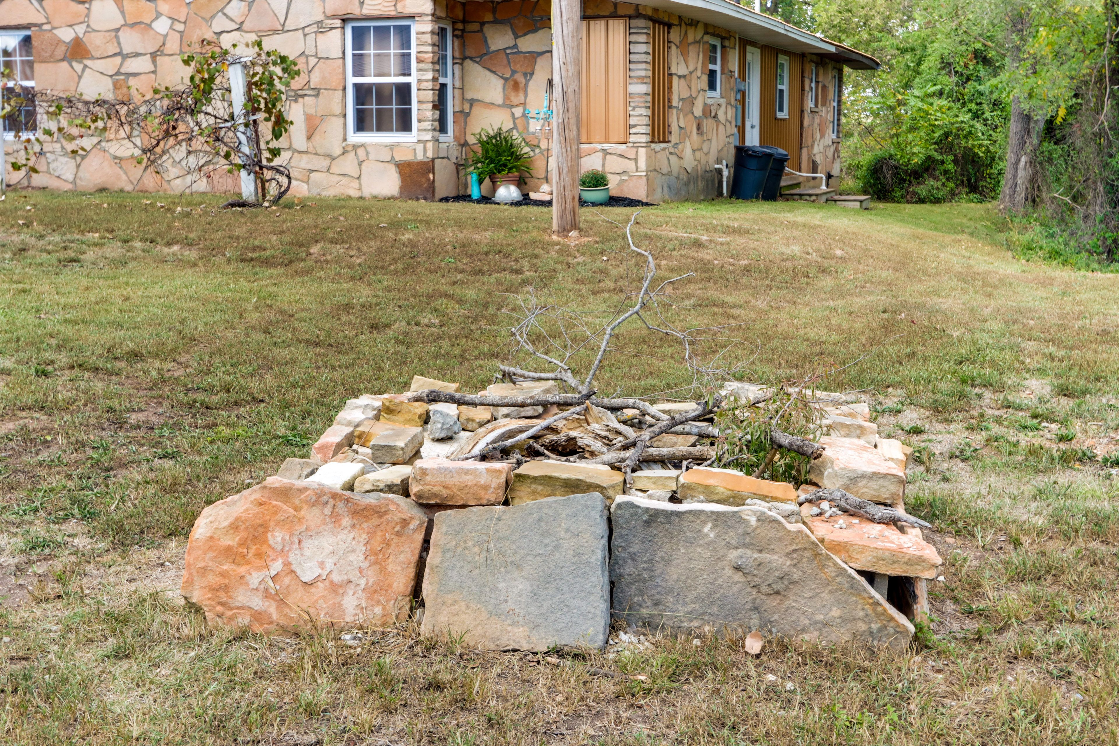 Wood-Burning Fire Pit