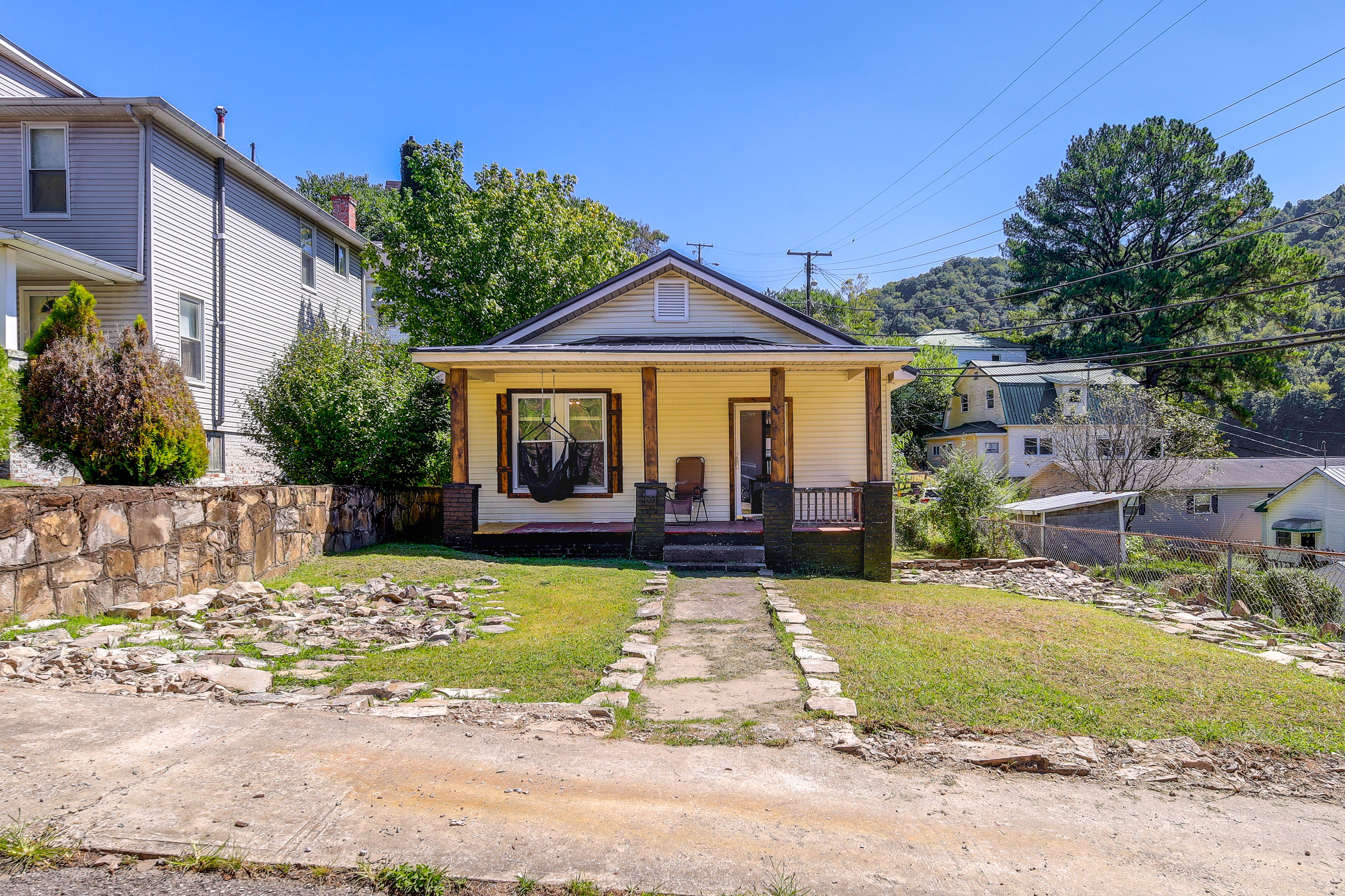 Cottage Exterior | Parking | Driveway (2 Vehicles)