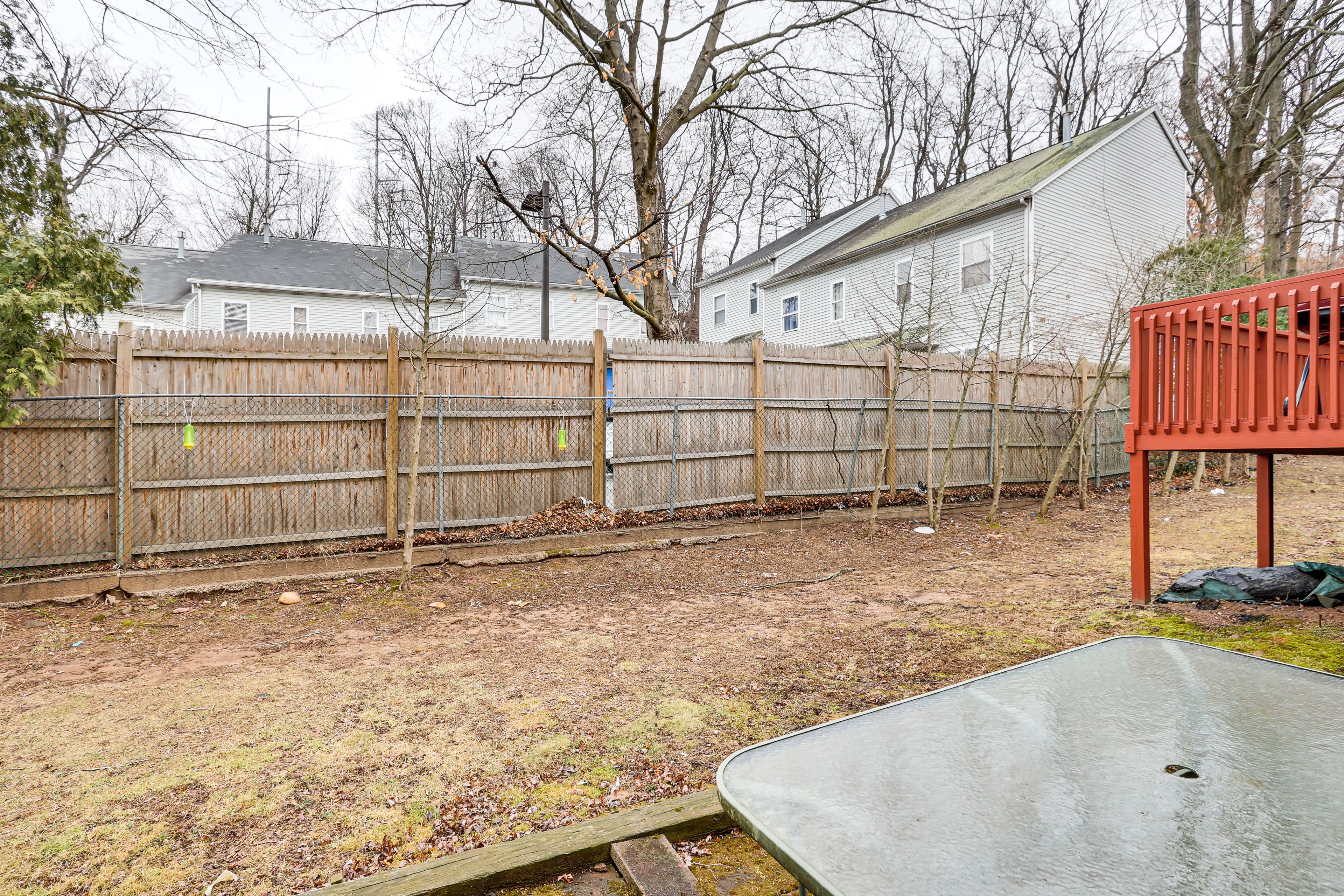 Backyard Area